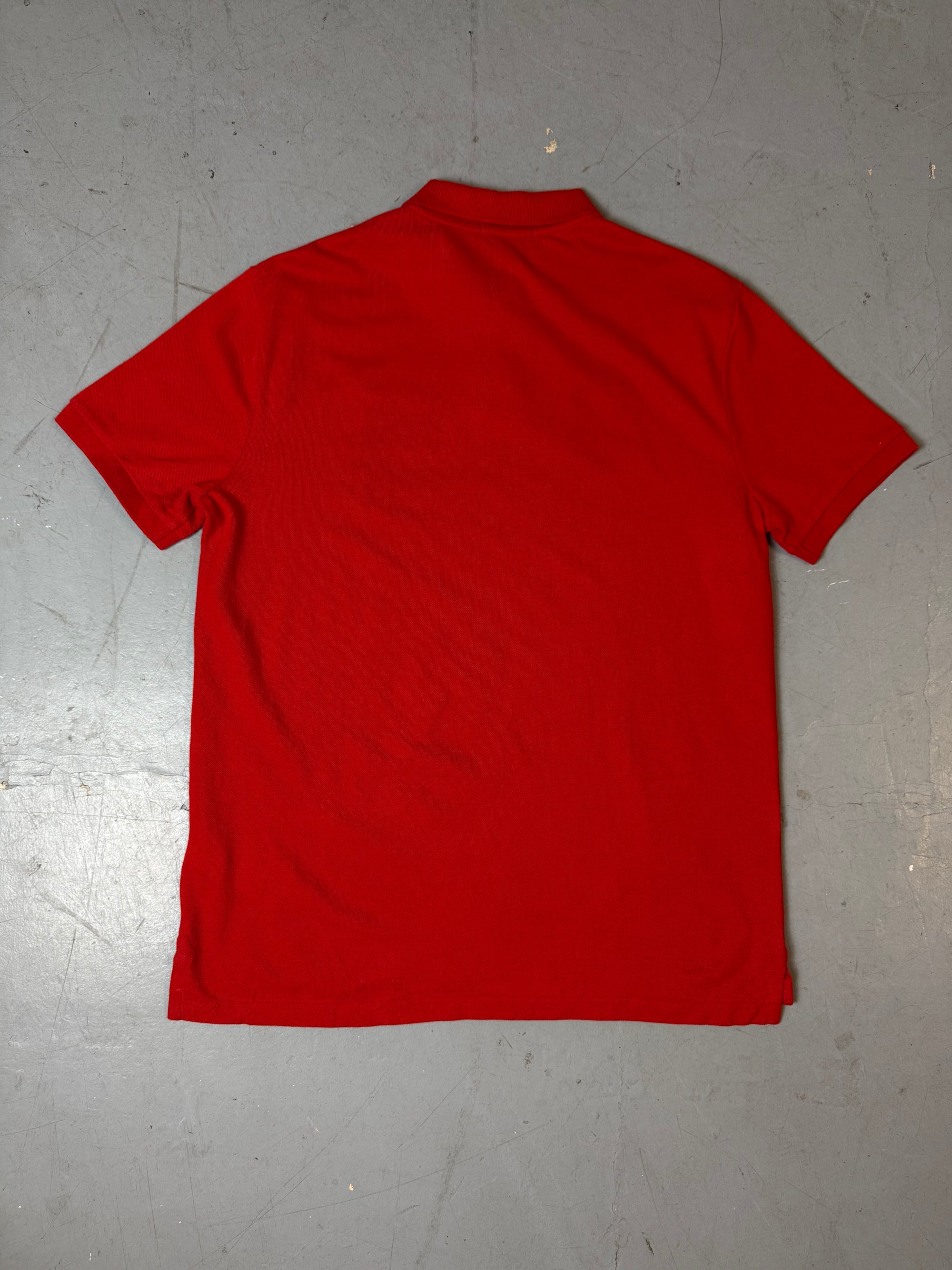 Vintage Ralph Lauren Red Big Pony Polo L