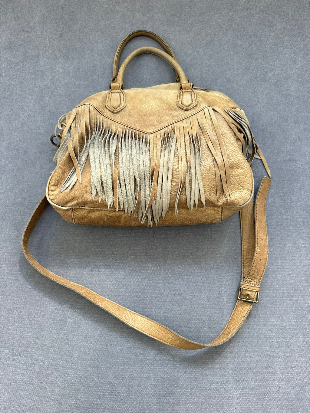 Vintage Liebeskind Berlin Boho Style Golden Bag