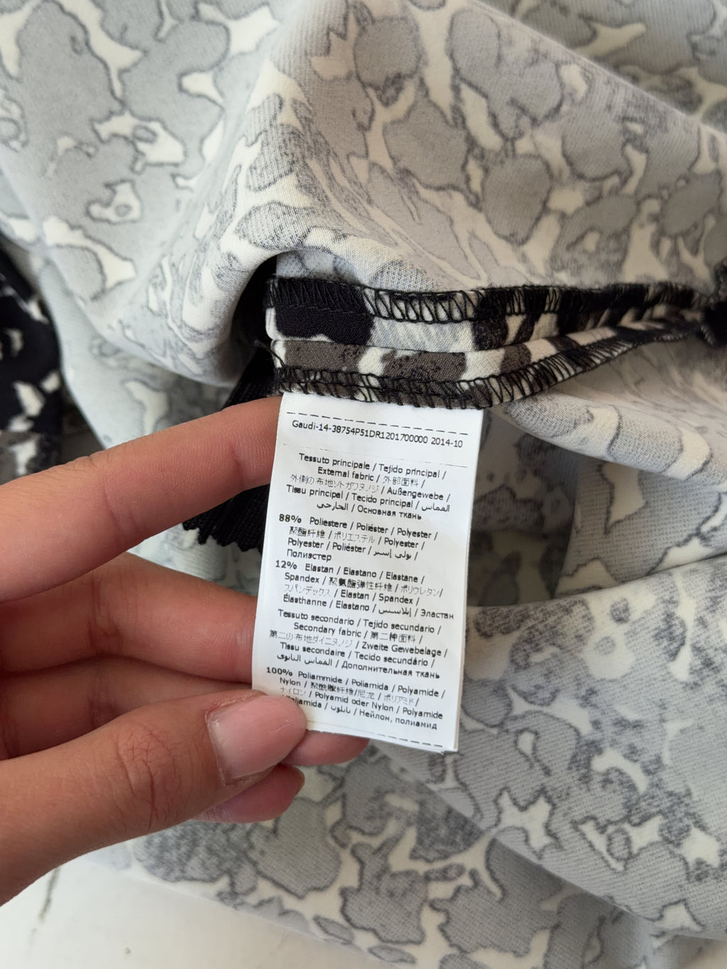 Vintage Denny Rose Leopard Dress (M)