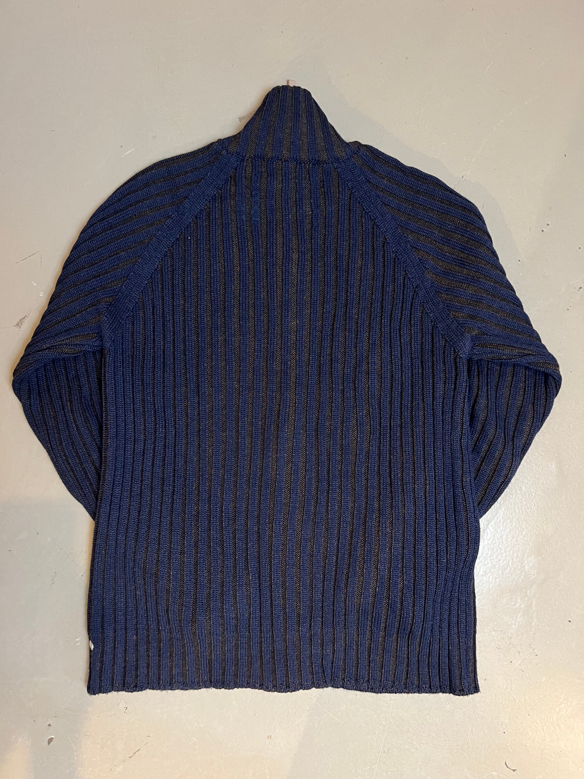 Produkt Bild Vintage Ivy Oxford Knit Zipper L/XL von hinten 