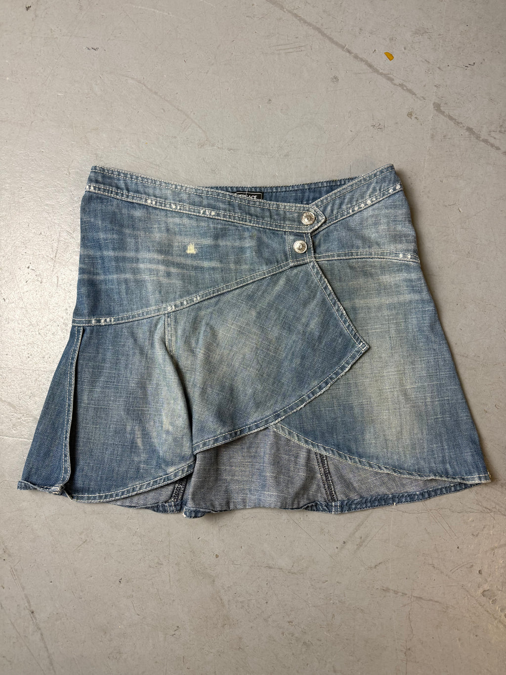 Vintage Versace Jeans Couture Denim Skirt S/M