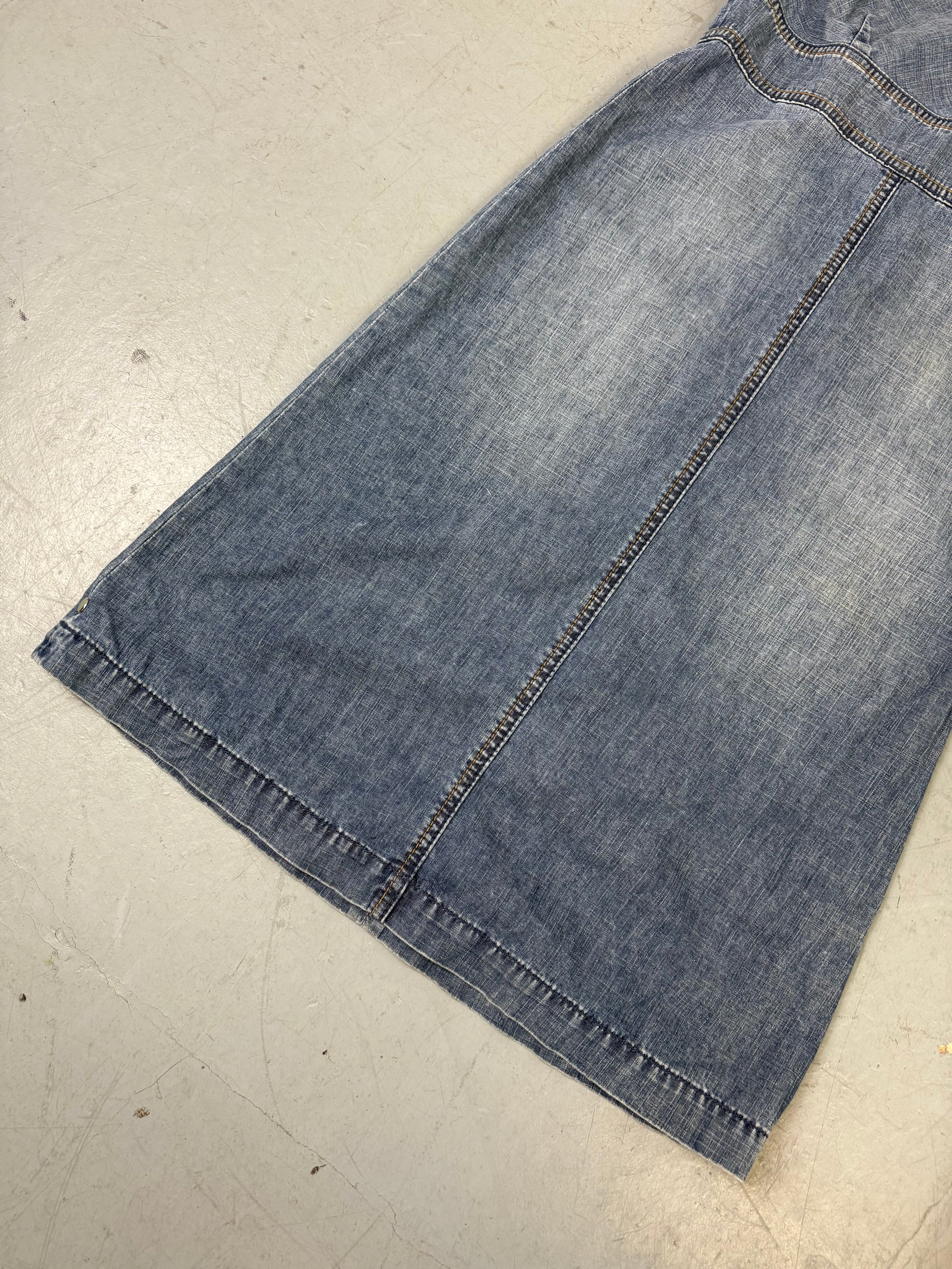 Vintage s.Oliver Denim Midi Dress M