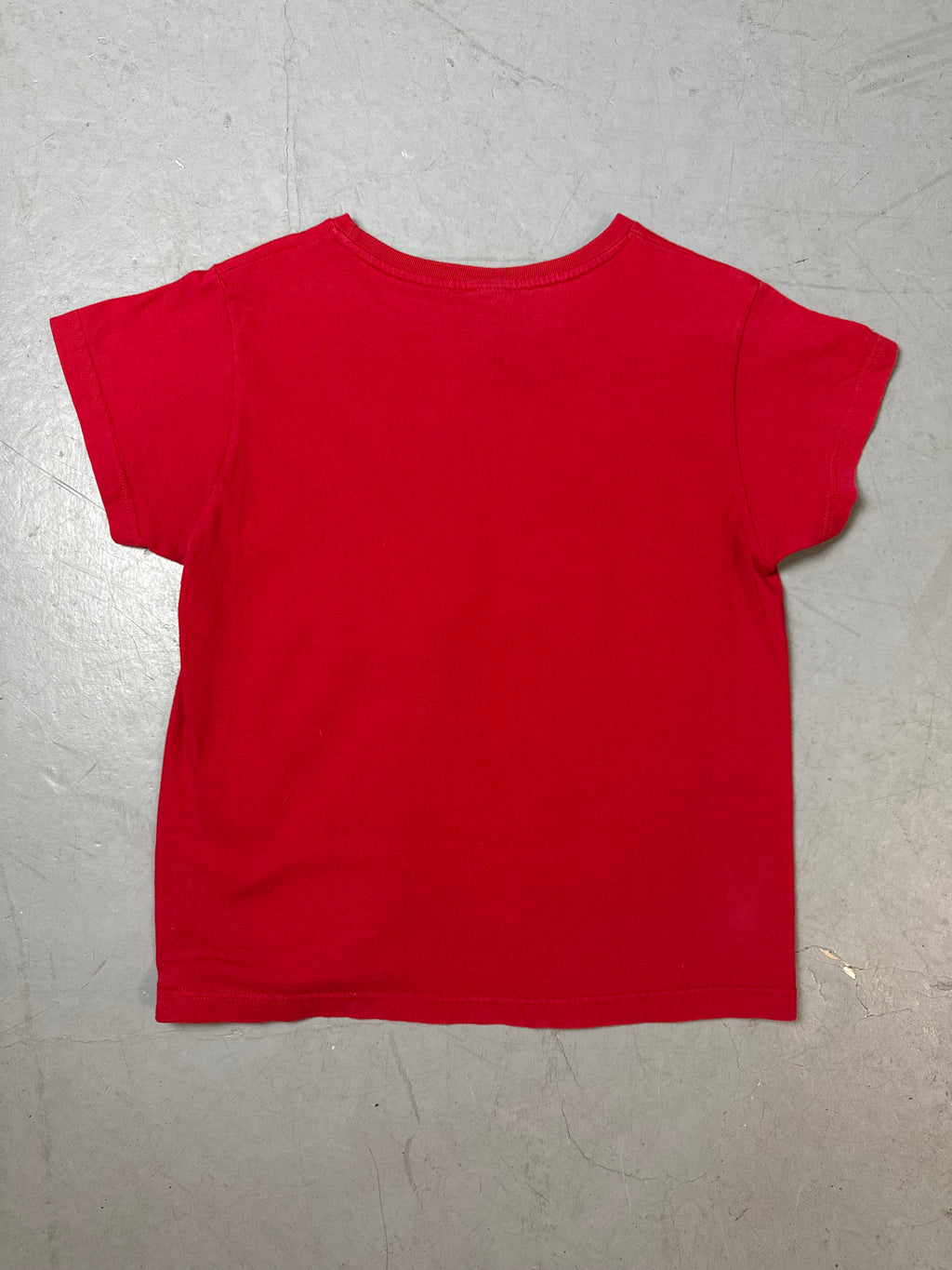 Produktbild von Vintage Red American Girl T-Shirt M von hinten