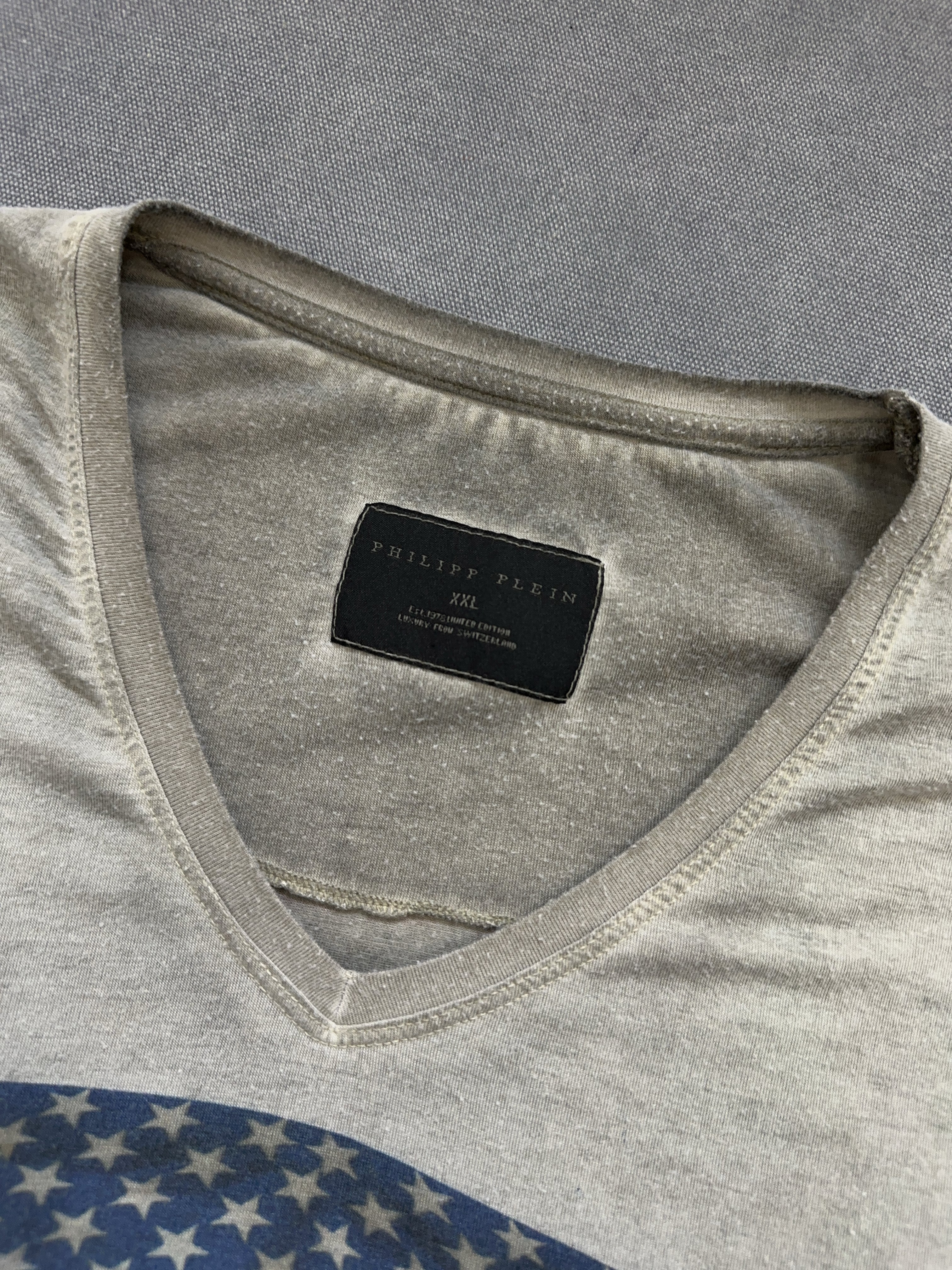 Vintage Vintage Philipp Plein T-Shirt für Herren. Y2K Second Hand 2000s Fashion 