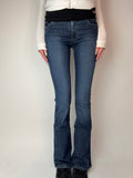 Vintage Miss Sixty Mid Waist Bootcut Jeans für Damen. Y2K Second Hand 2000s