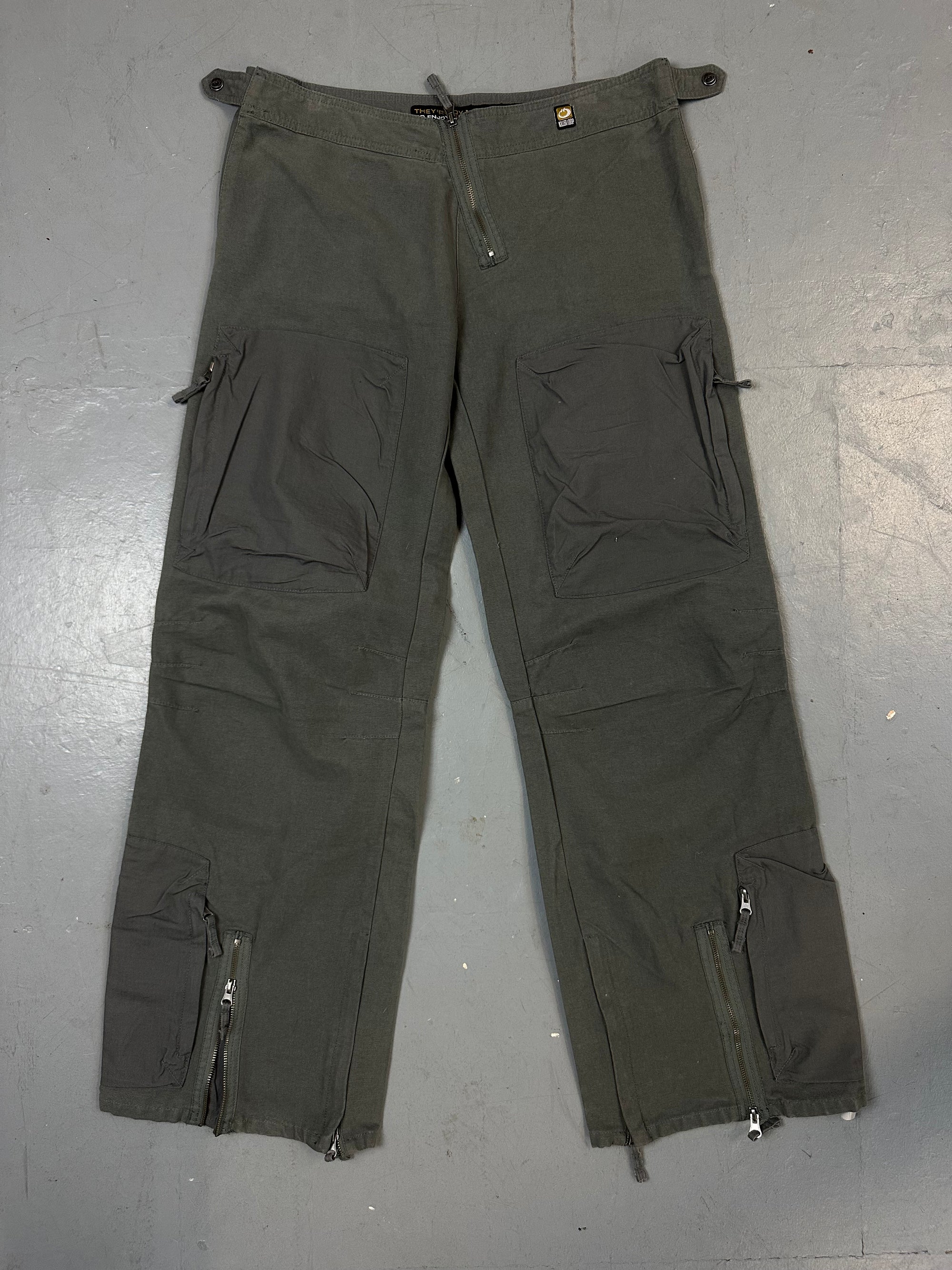 Vintage Khaki Cargo Pants L/XL