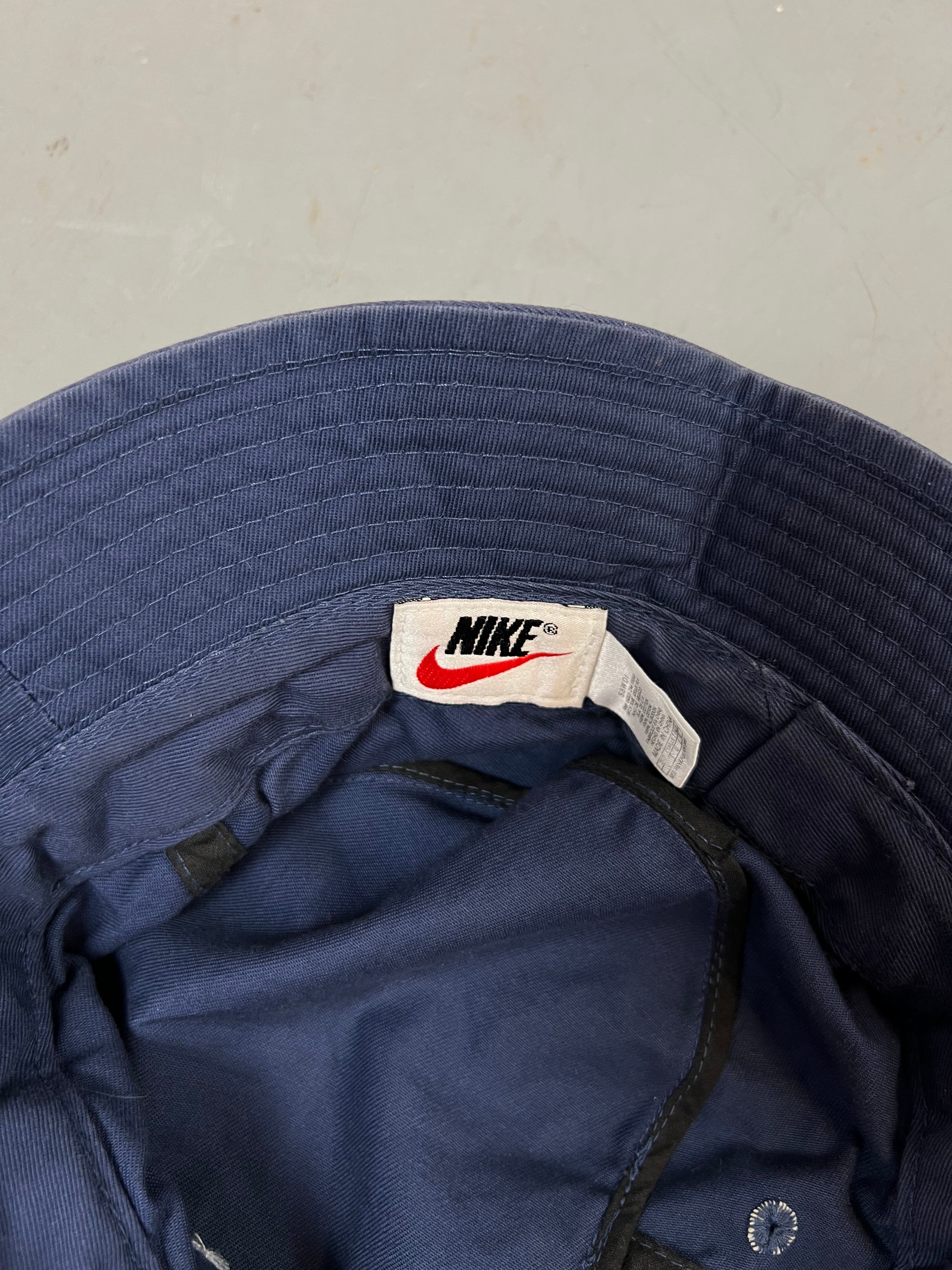 Vintage Blue Nike Bucket Hat