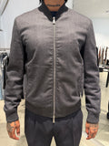 Vintage Dsquared2 Grey Satin Bomber Jacket (M/L)