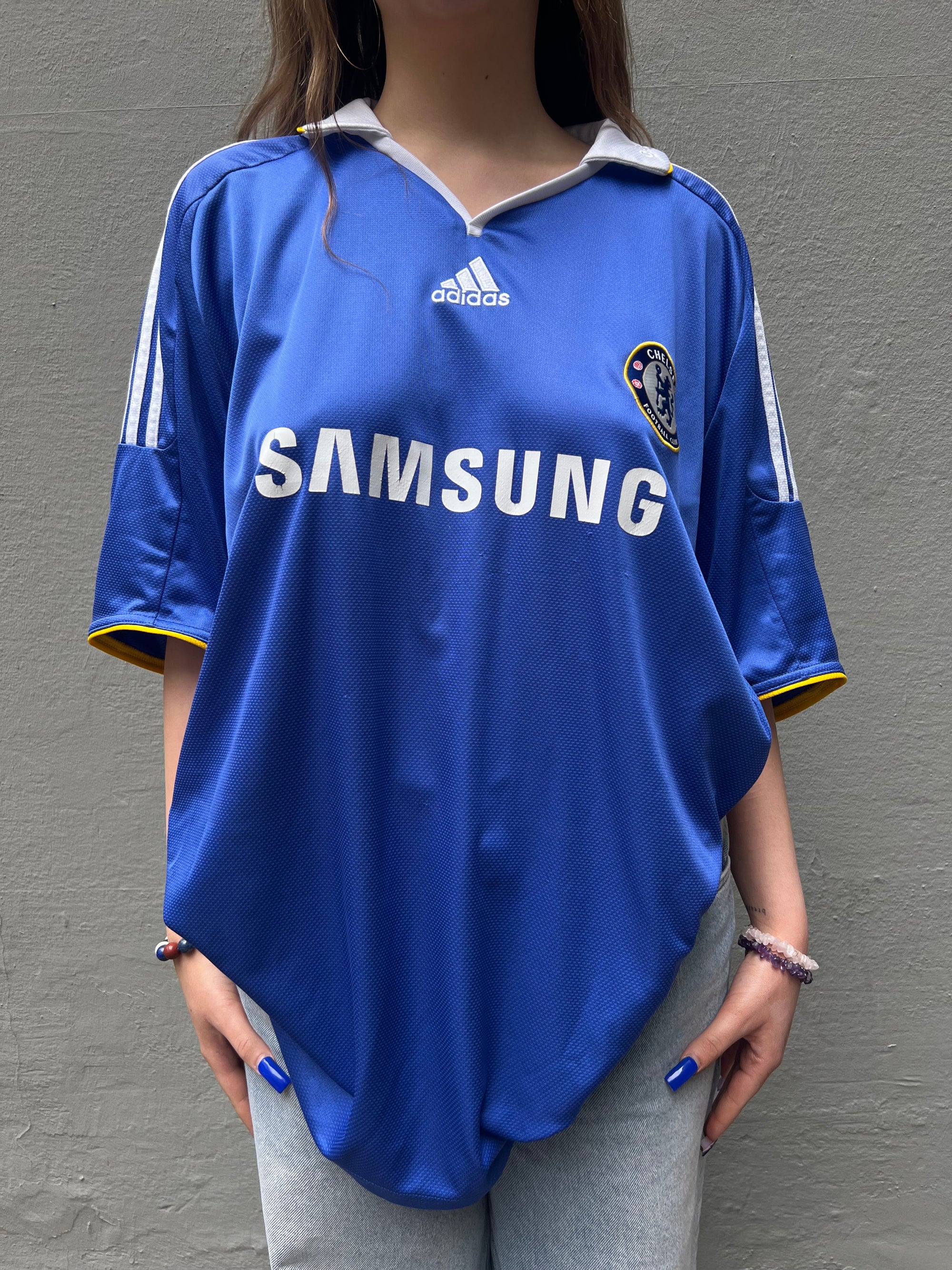 Vintage Adidas Chelsea Soccer Jersey XL