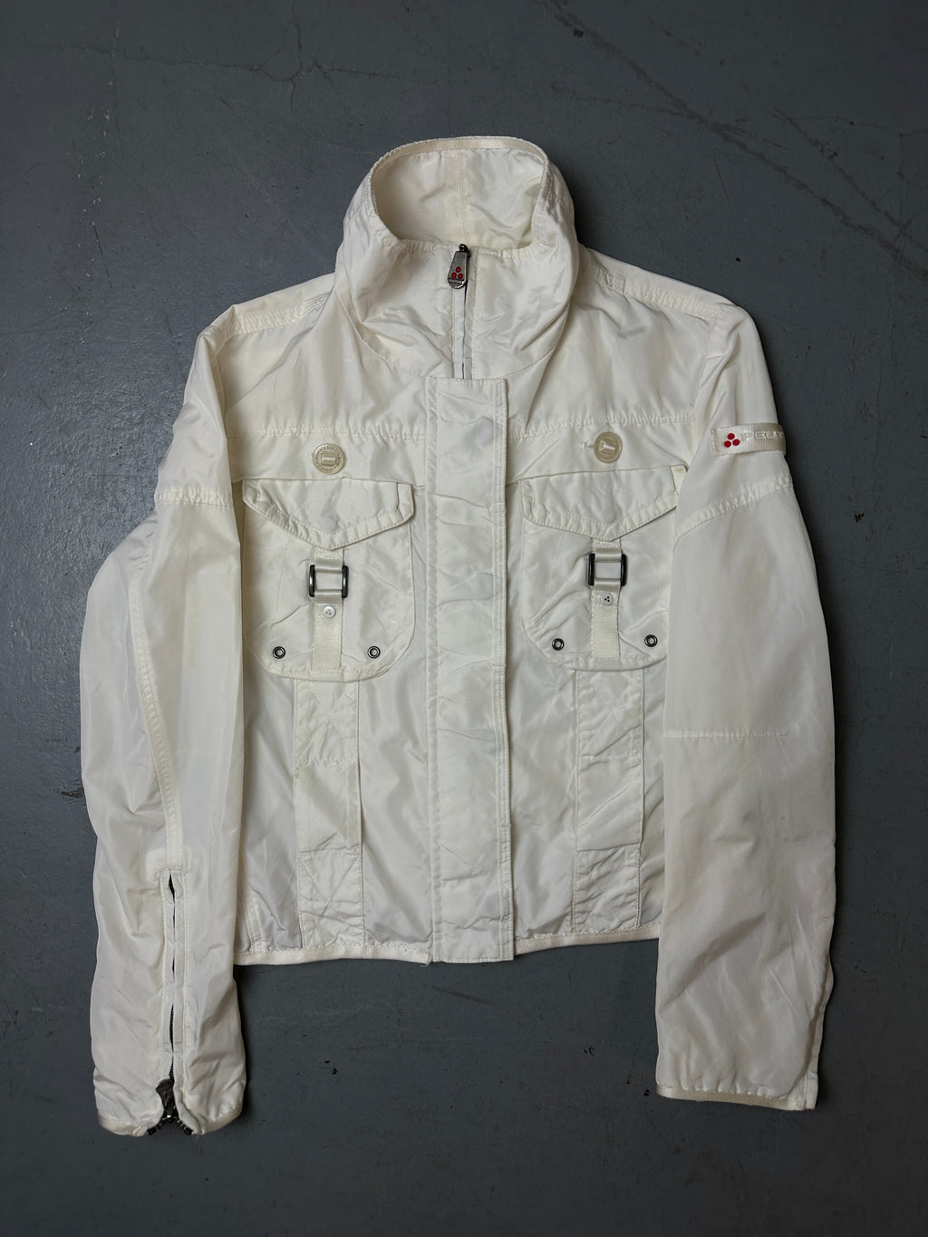 Produktbild von Vintage White Peuterey Jacket XS/S von vorne