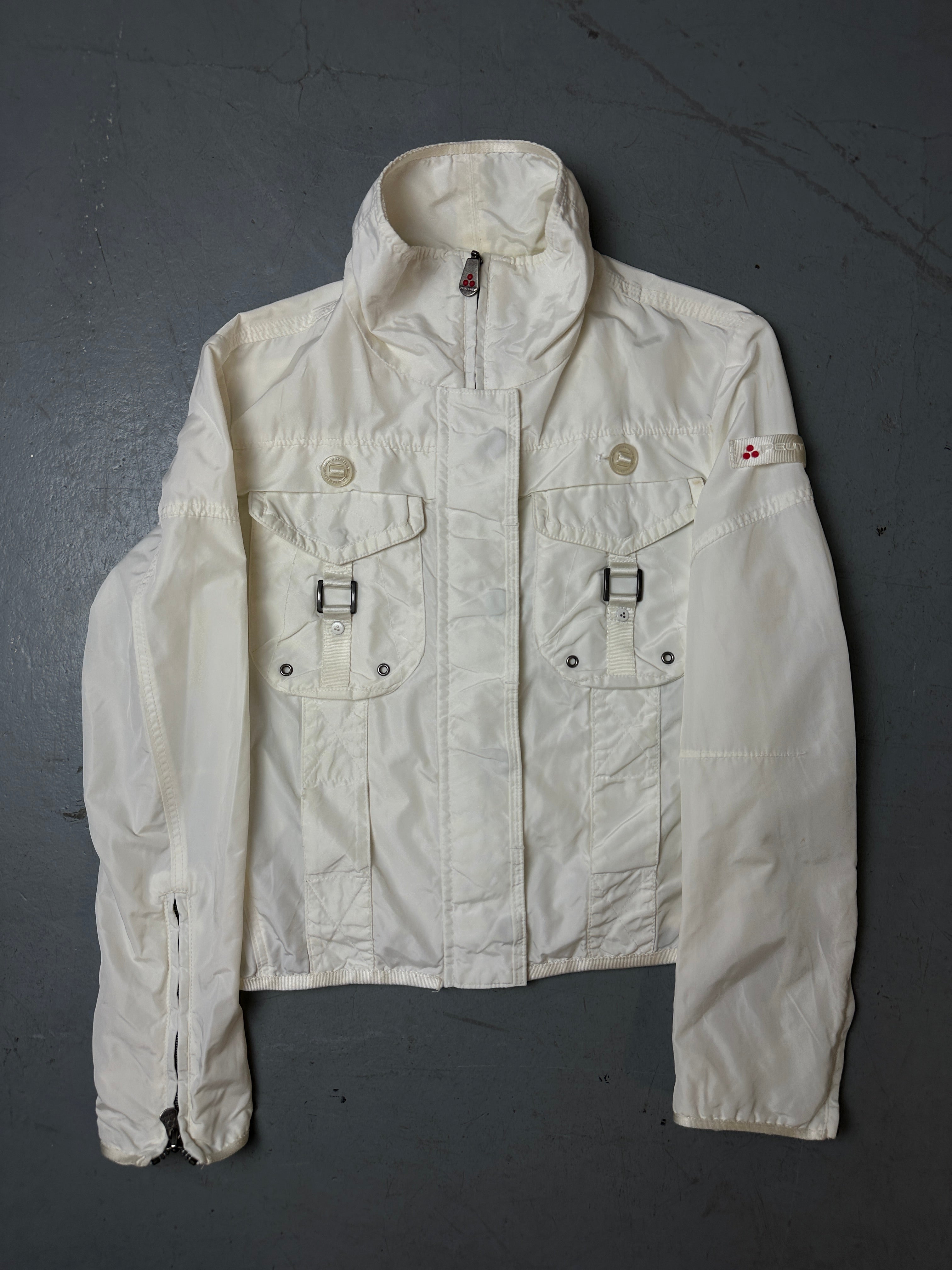 Produktbild von Vintage White Peuterey Jacket XS/S von vorne