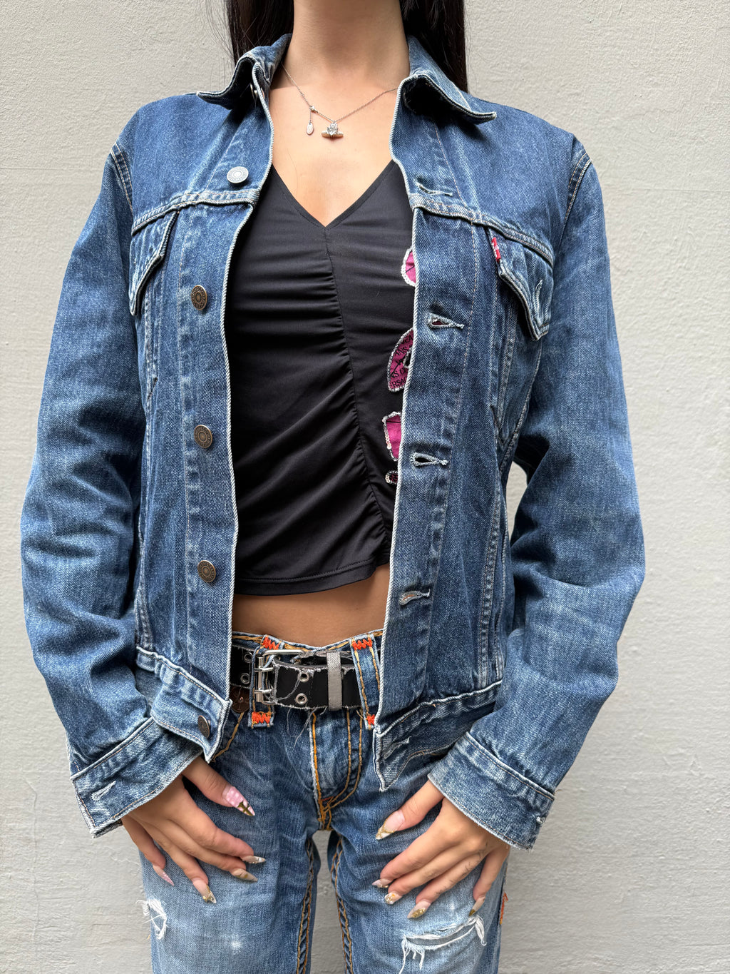 Vintage Levi’s Dark Blue Denim Jacket L/XL