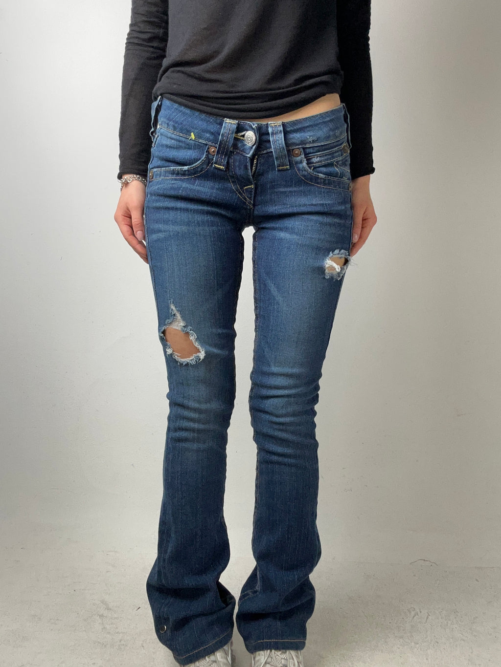 Vintage True Religion Low Waist Bootcut Jeans XXS