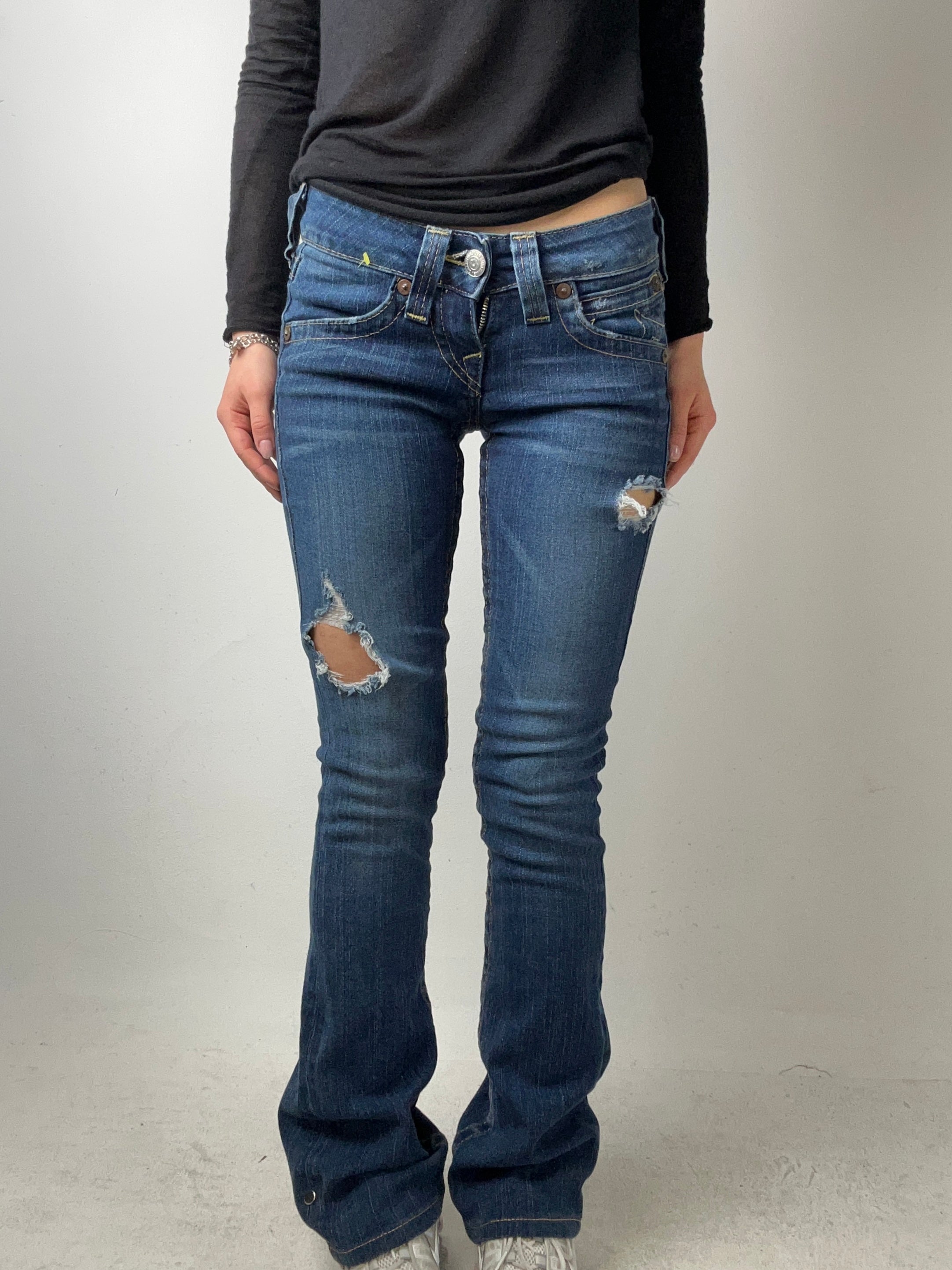 Vintage True Religion Low Waist Bootcut Jeans XXS