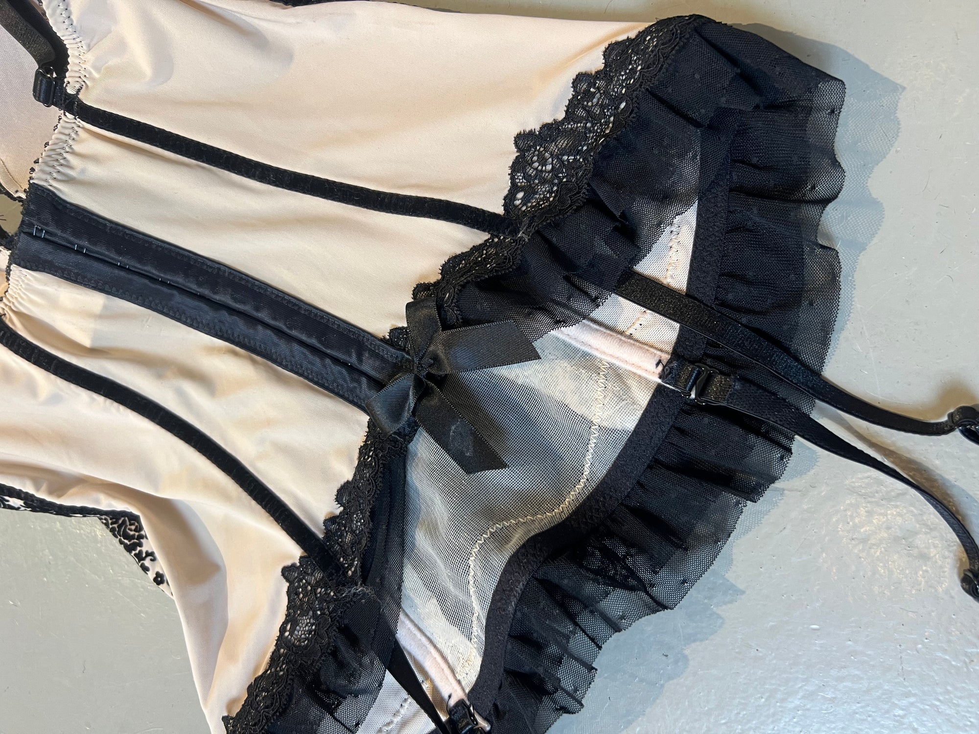 Vintage Censored Corsett Top XS/S