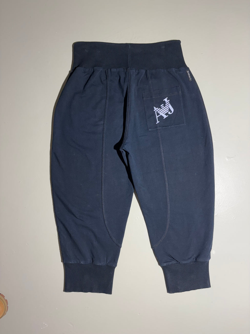 Vintage Armani Jeans Knee Length Jogger S/M