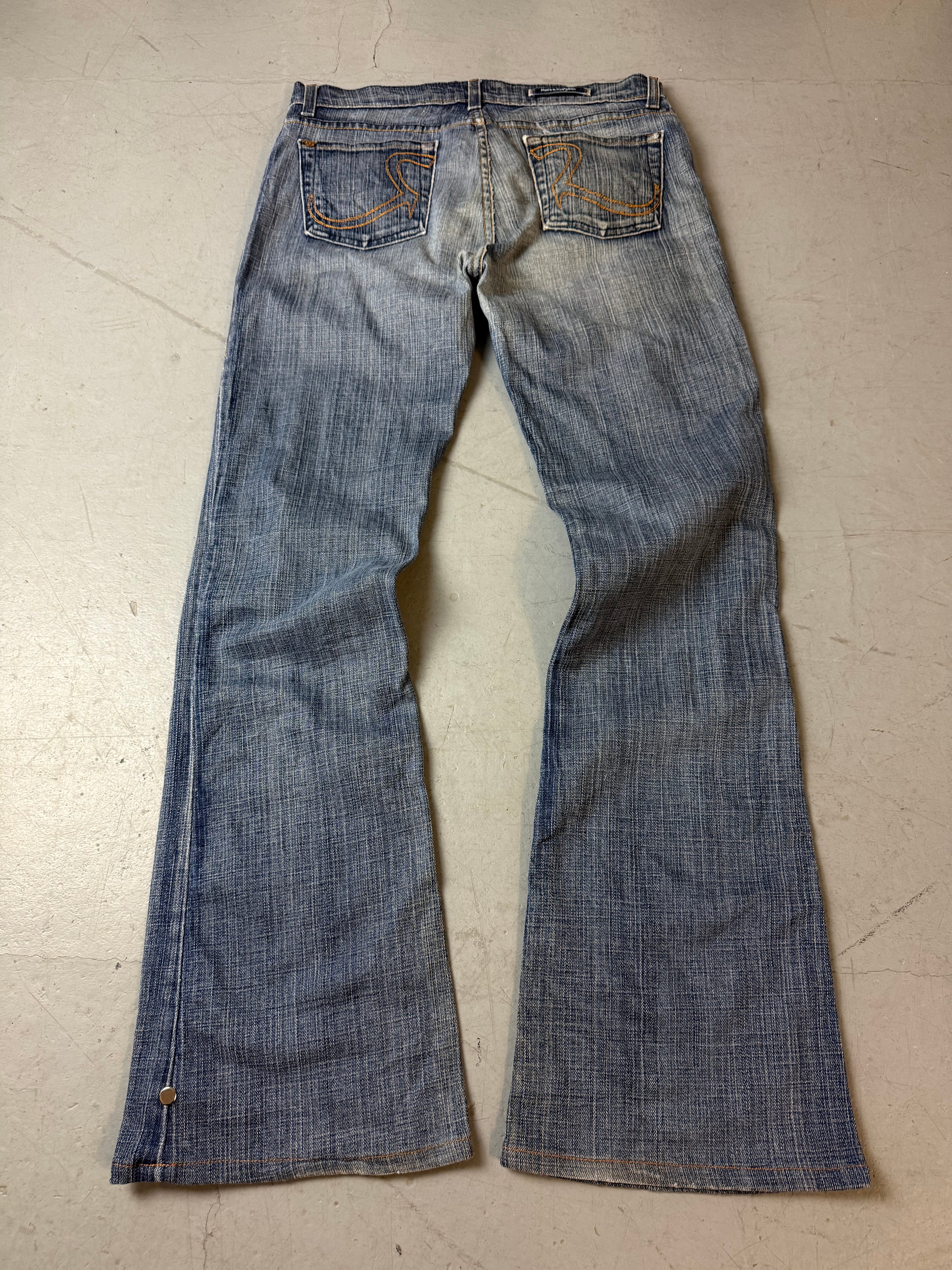 Vintage Rock & Republic Low Waist Bootcut Jeans. Y2K Second Hand 2000s Fashion