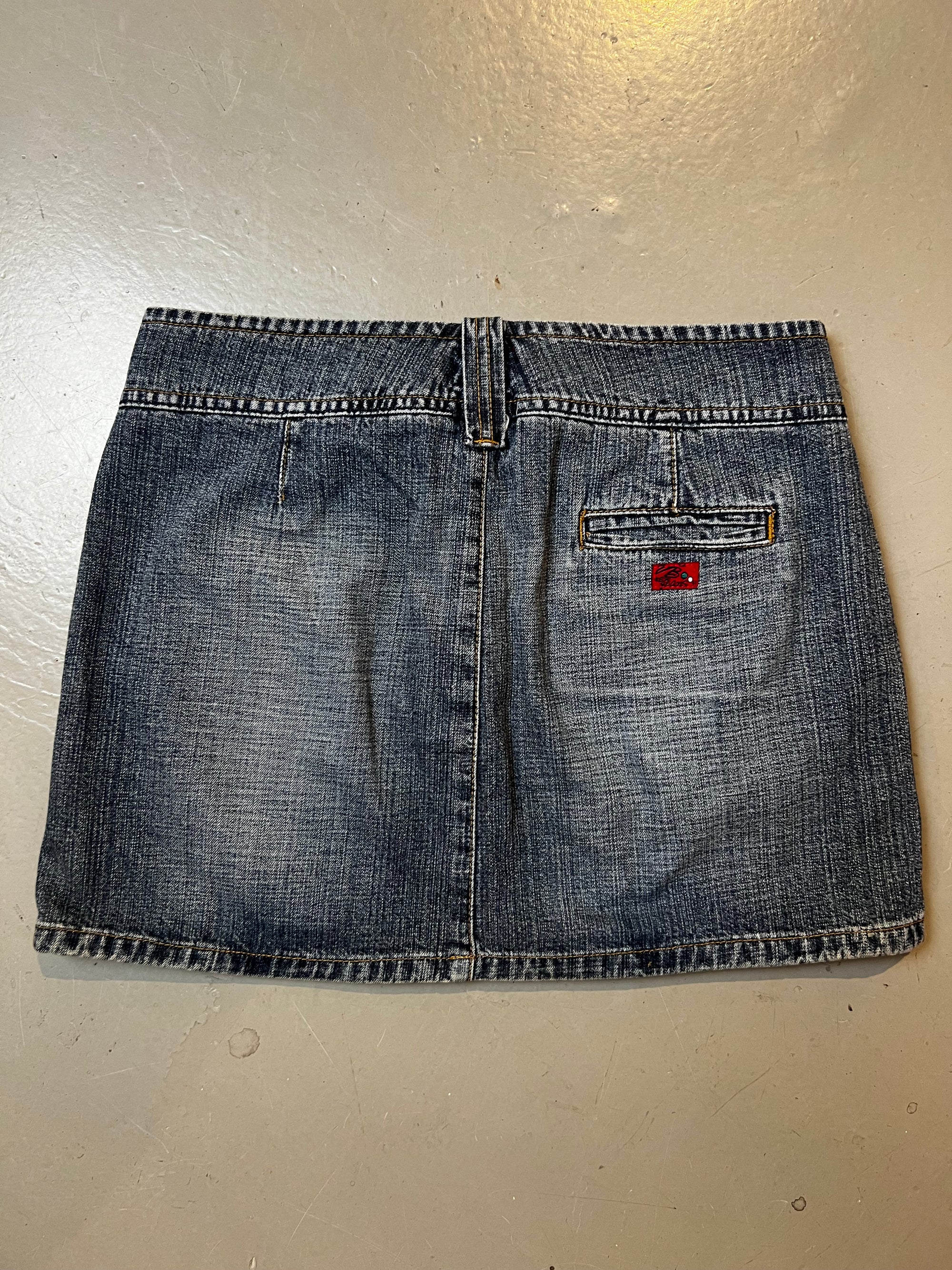 Ein Jeans Mini Rock in S