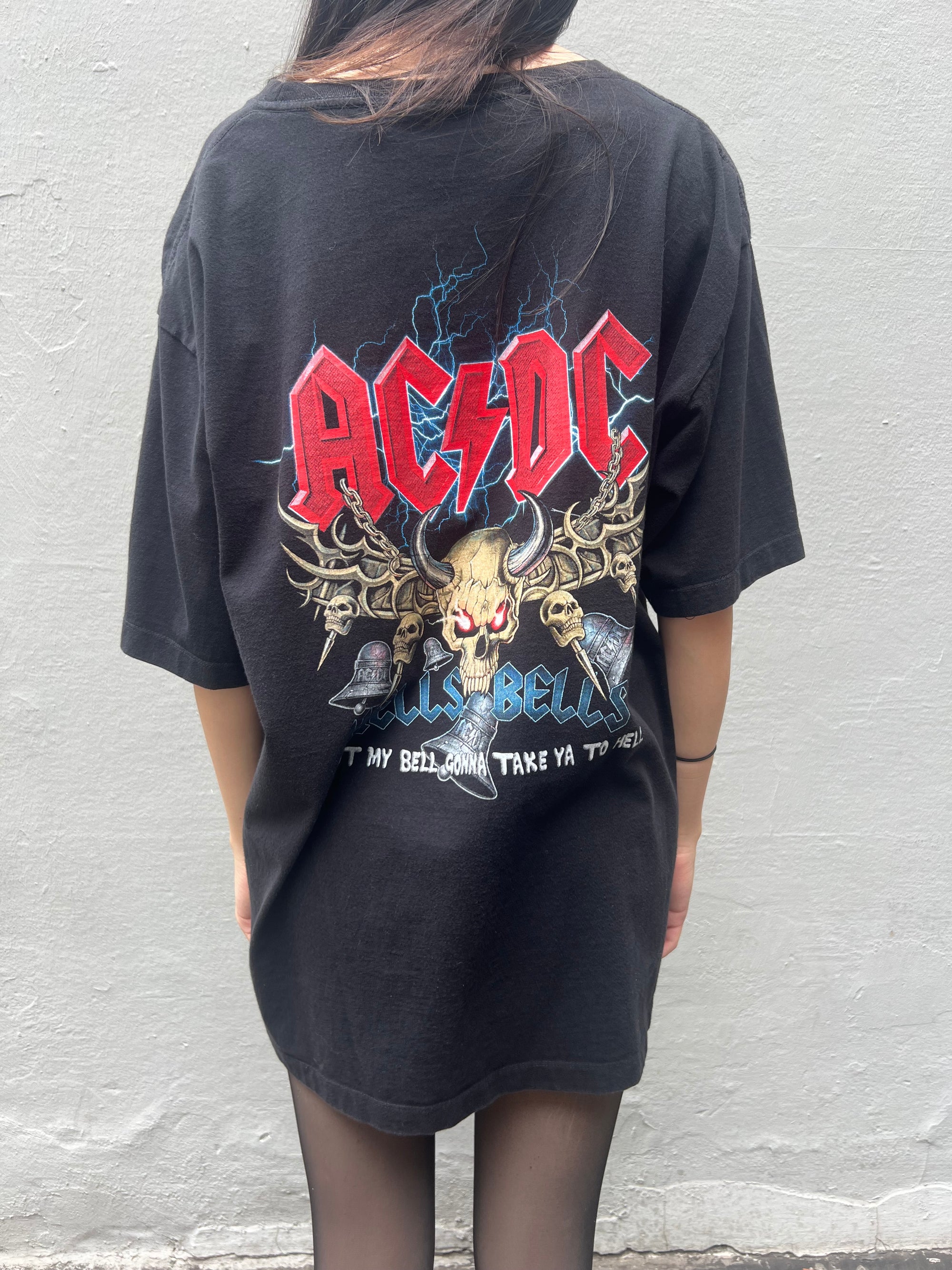 Vintage Black AC/DC Tee XL/XXL