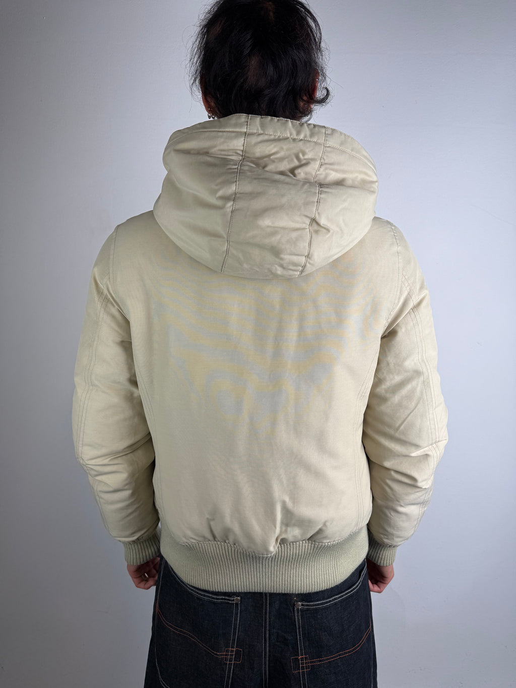 Vintage Woolrich Beige Winter Jacket L