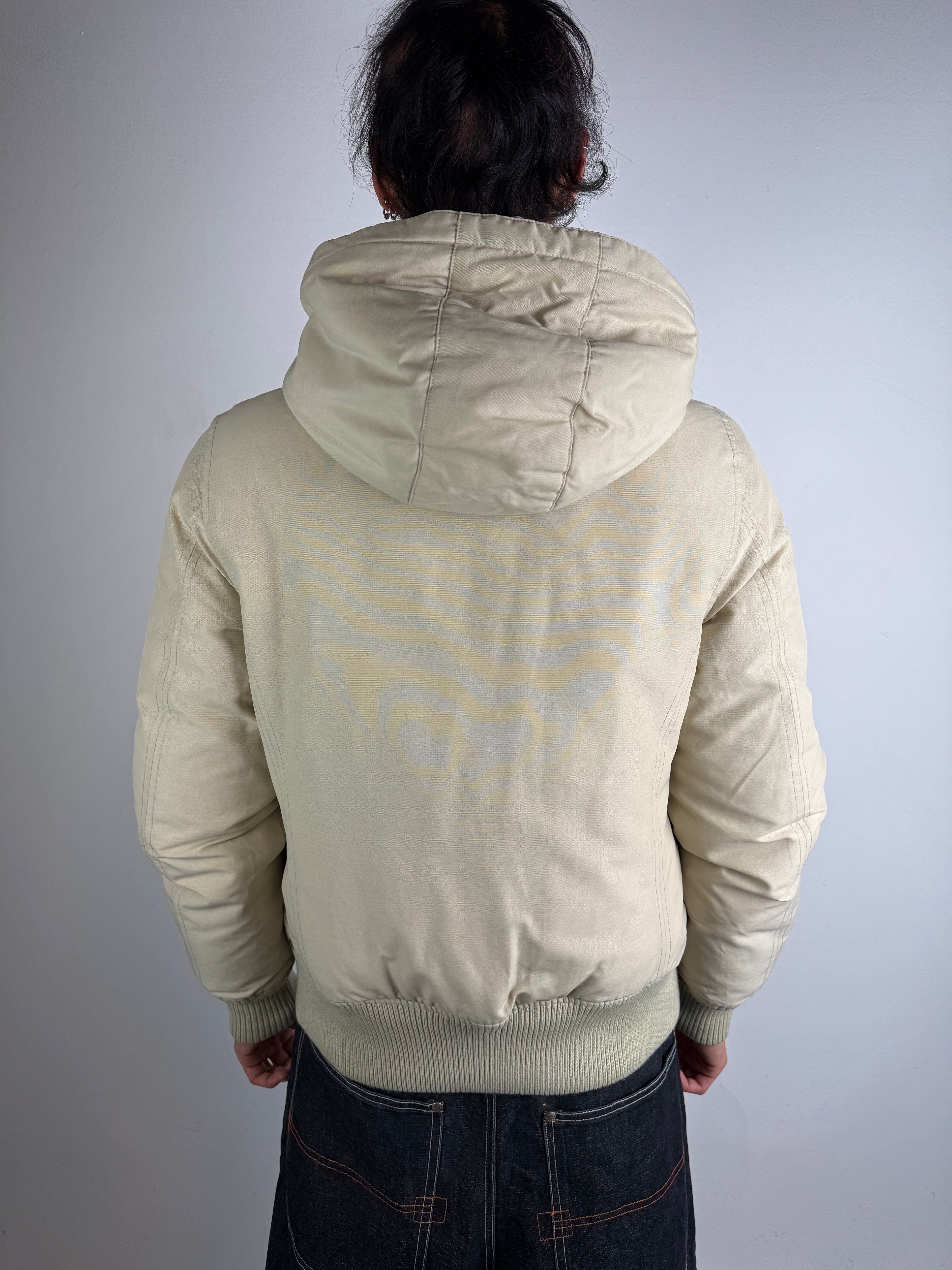 Vintage Woolrich Beige Winter Jacket L