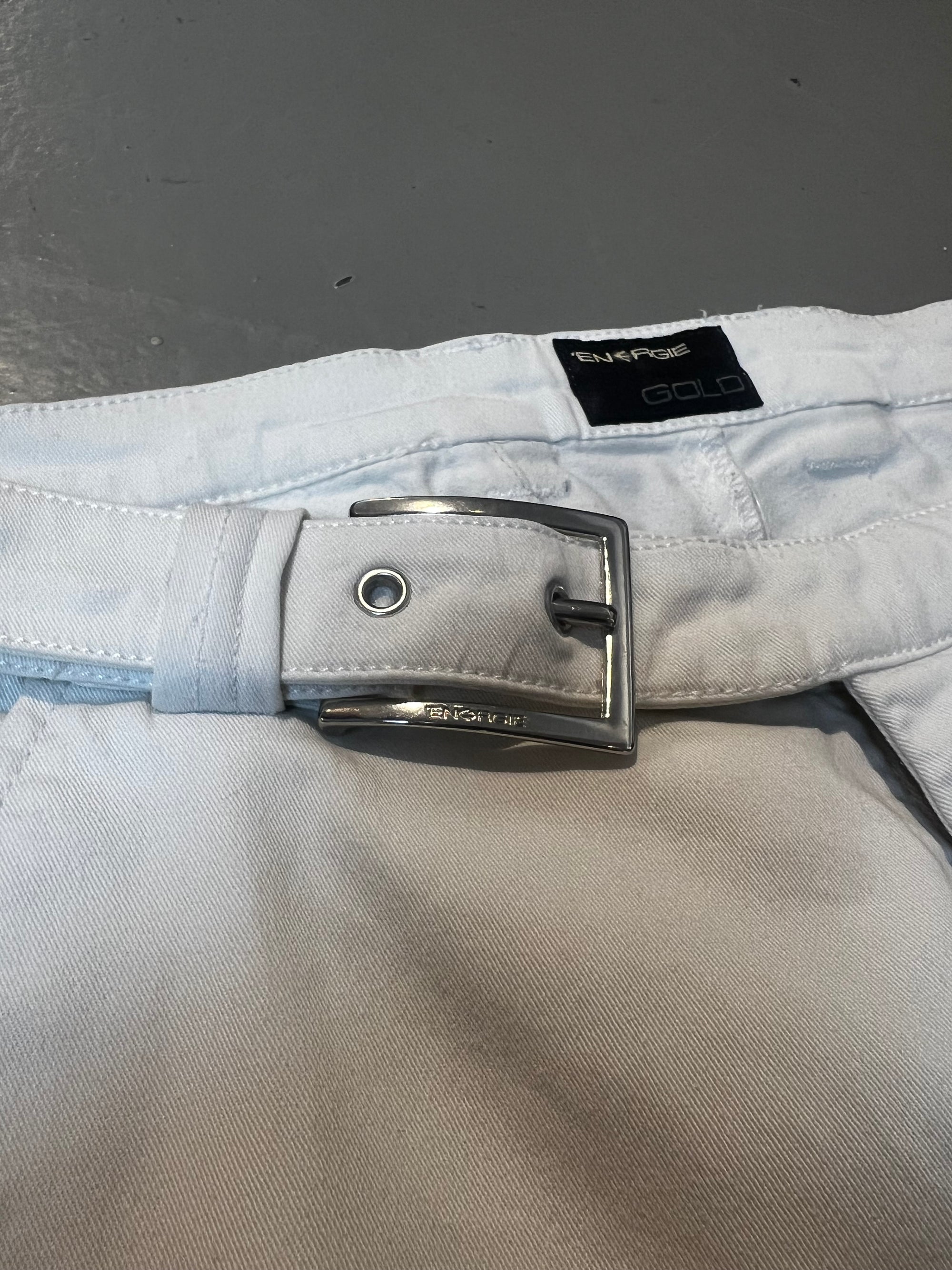 Vintage Low Waisted White Energie Pants S