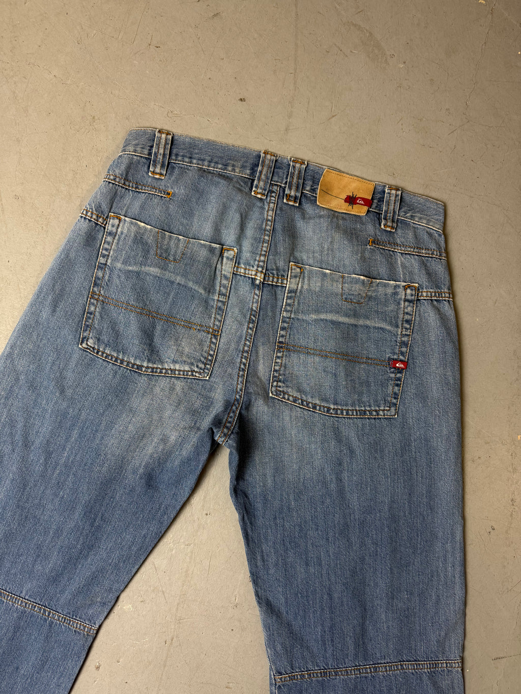 Vintage Quicksilver Light Blue Baggy Jeans L