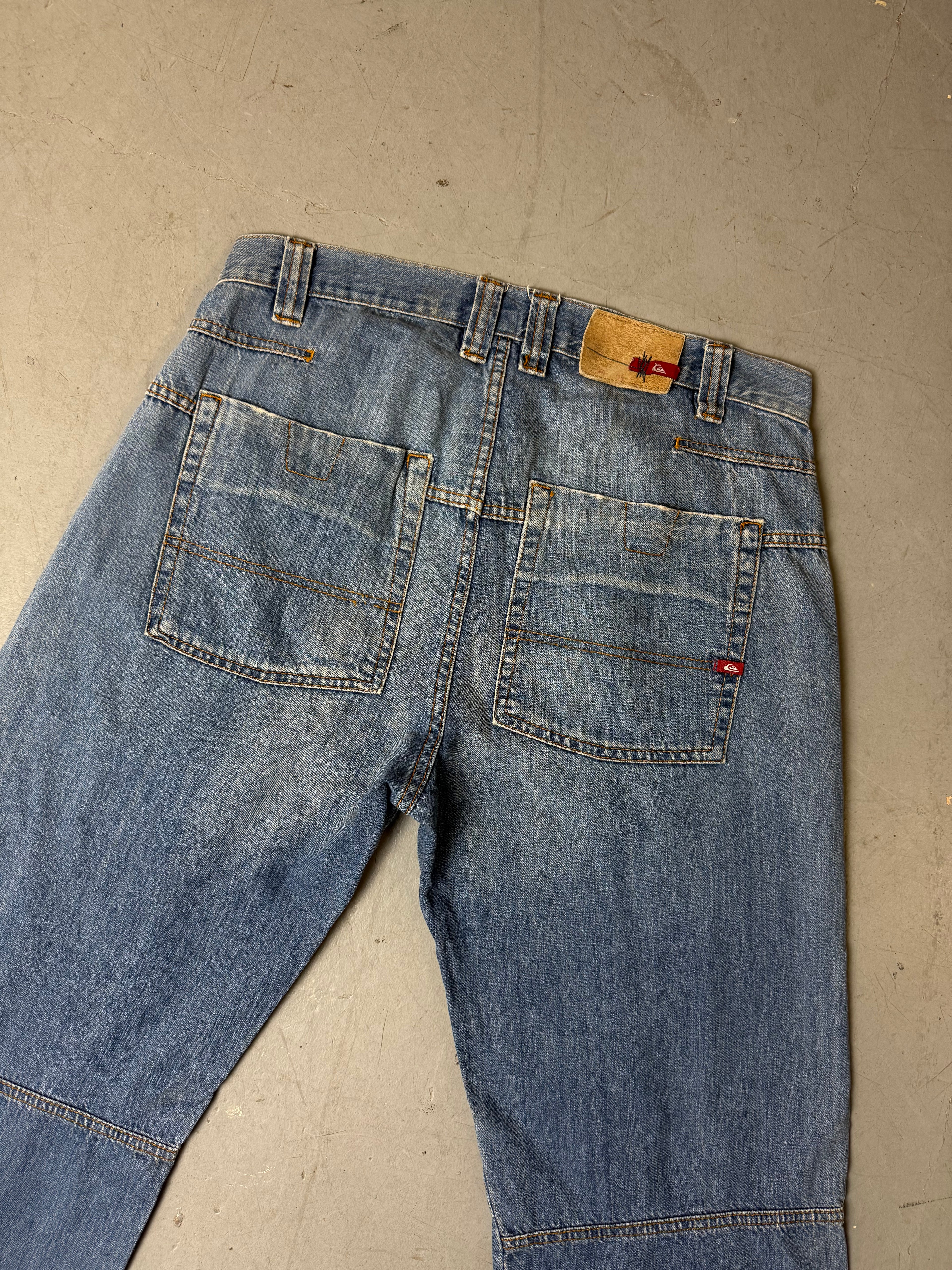 Vintage Quicksilver Light Blue Baggy Jeans L