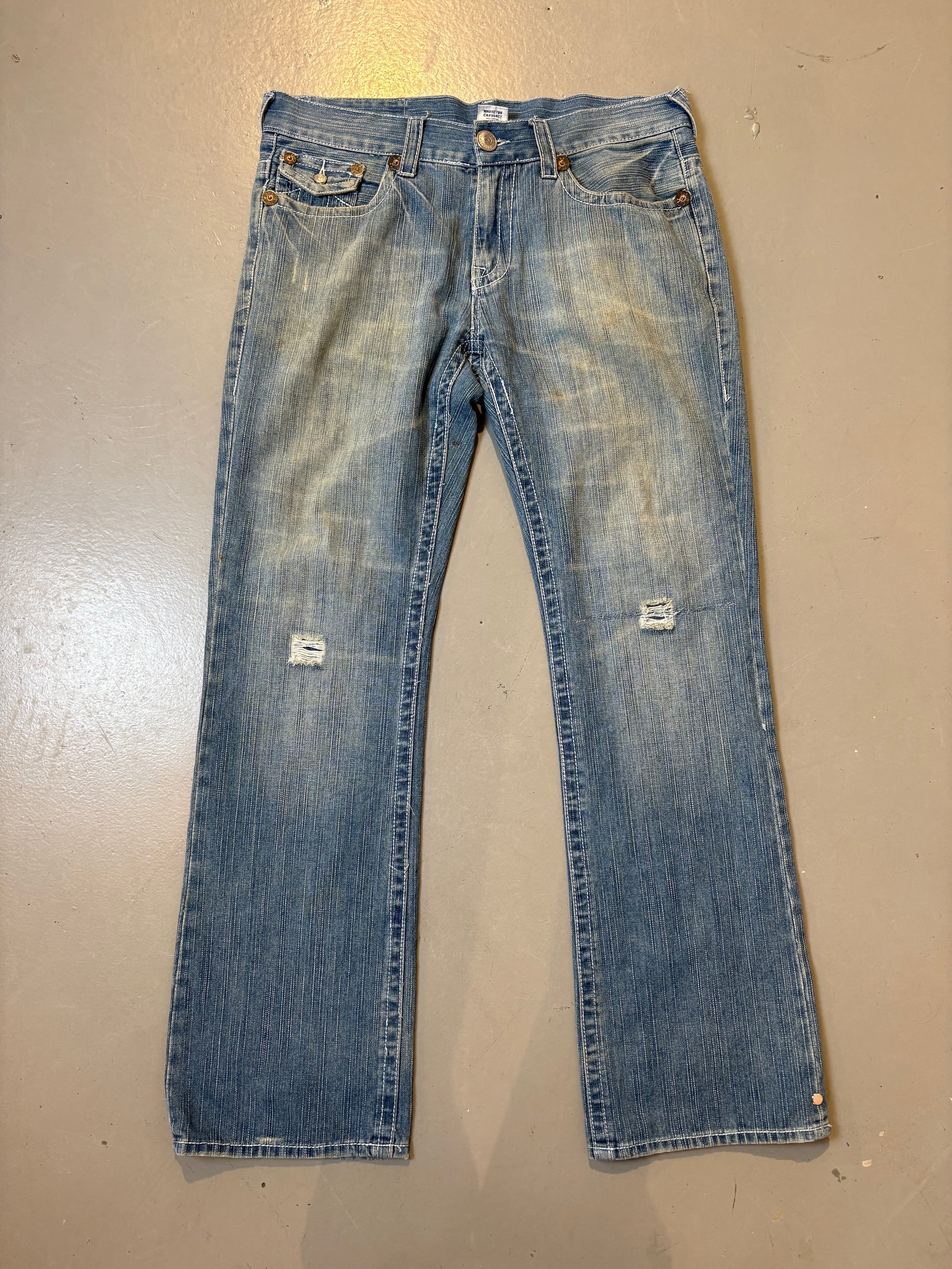 Vintage True Religion Stitched Denim L/XL