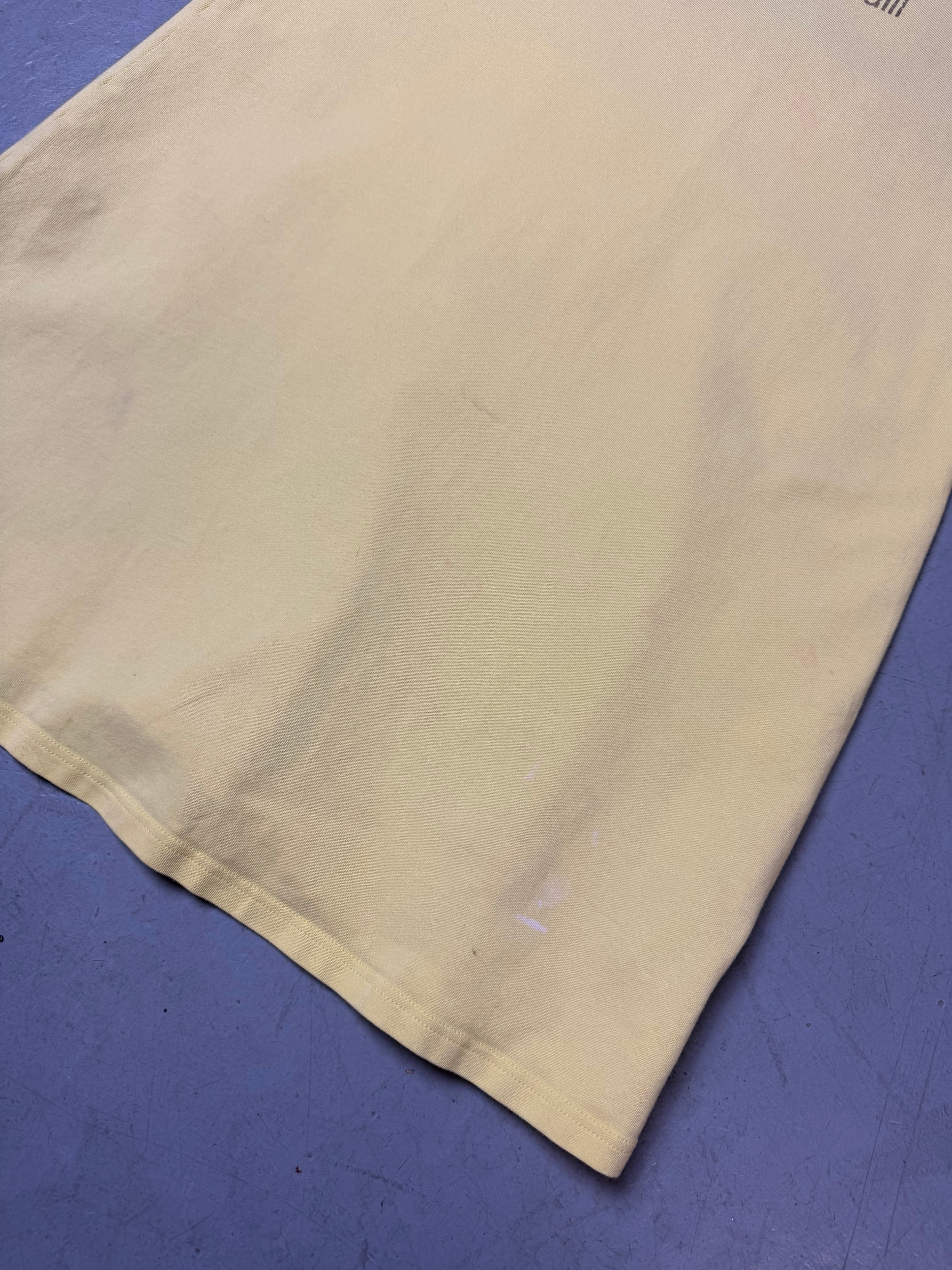 Detailbild von Vintage Just Cavalli Yellow Tank Top M von hinten