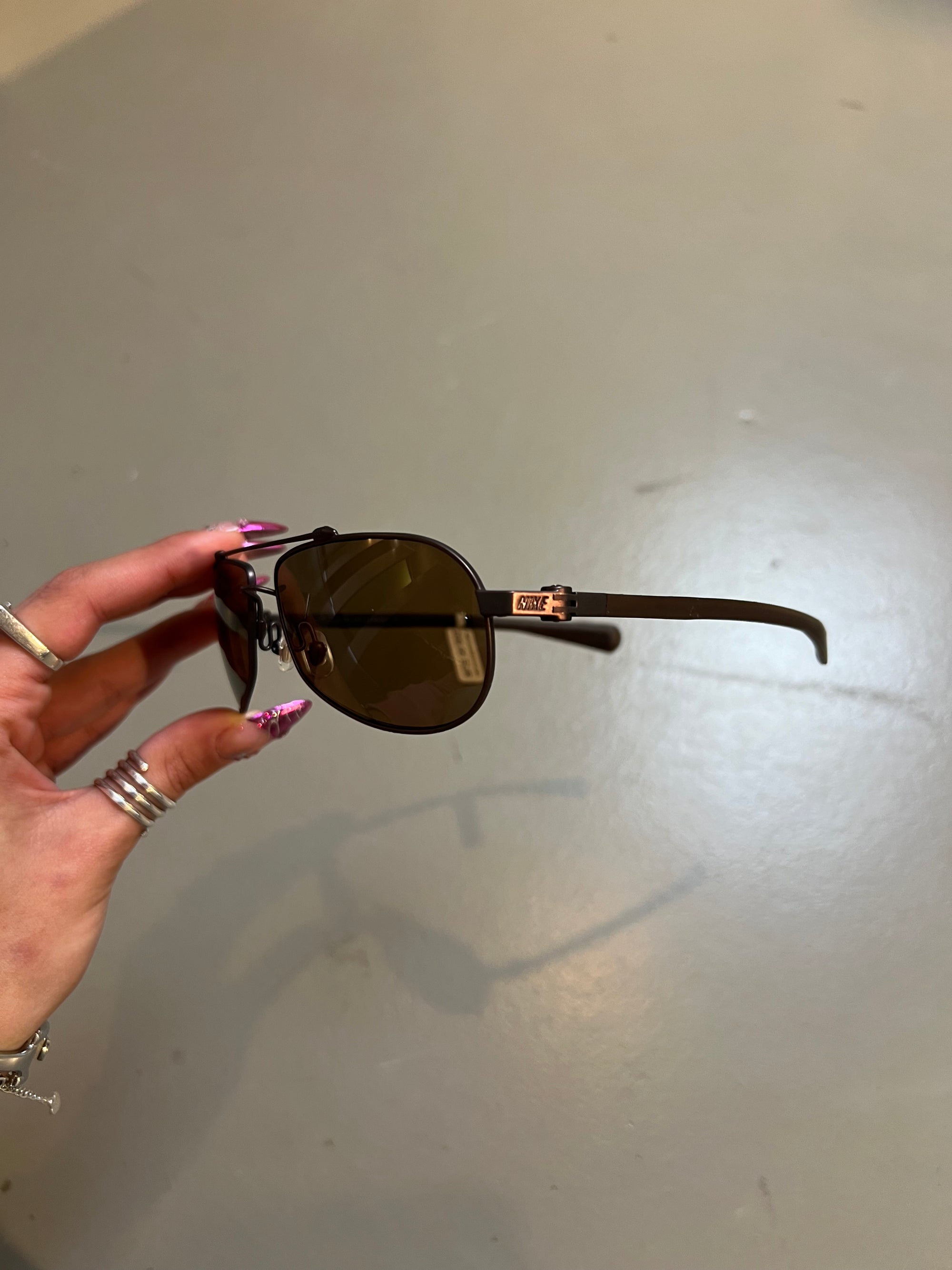 Nike x Flexon Brown Sunglasses