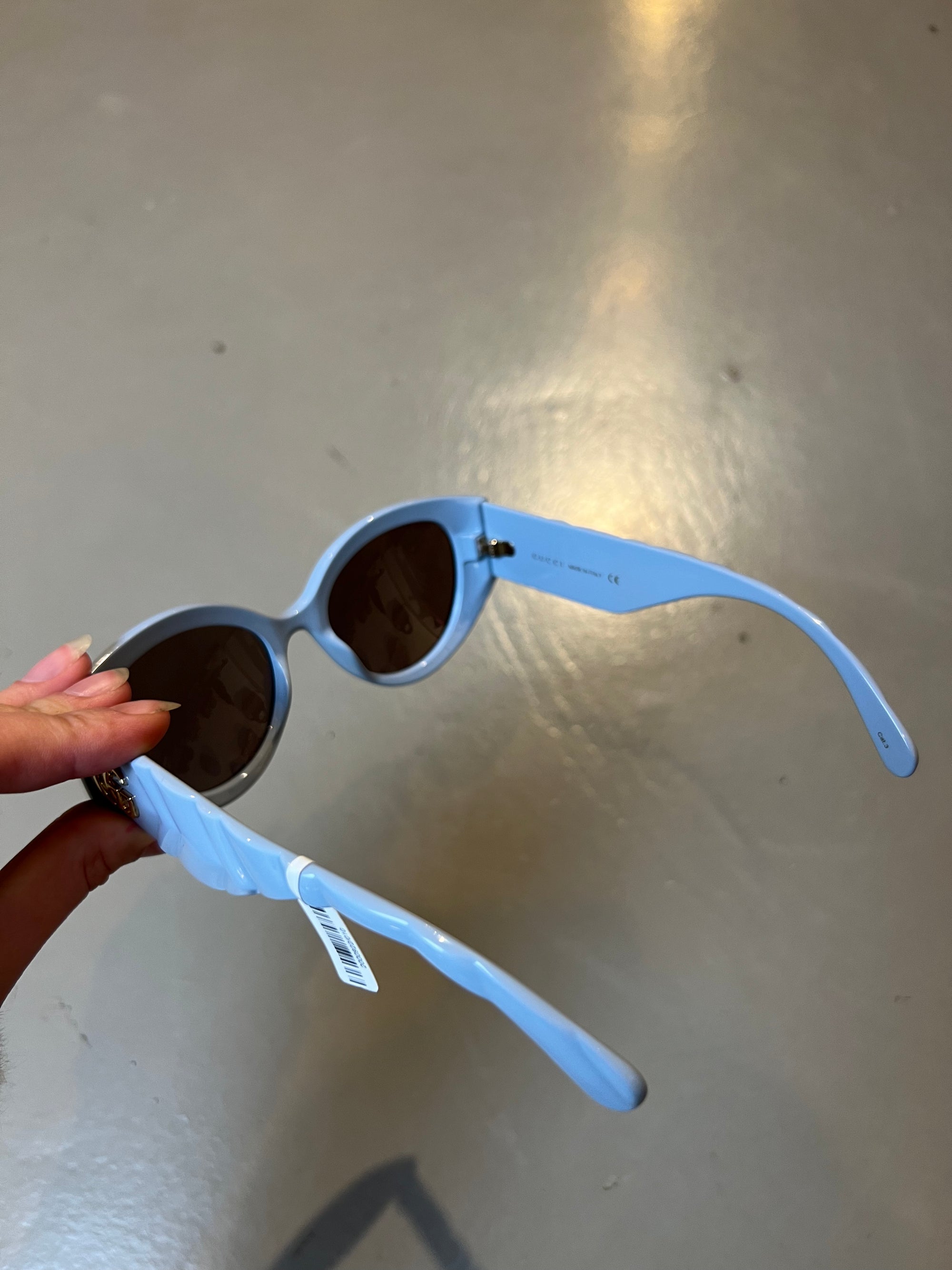 Vintage Blue Gucci Sunglasses
