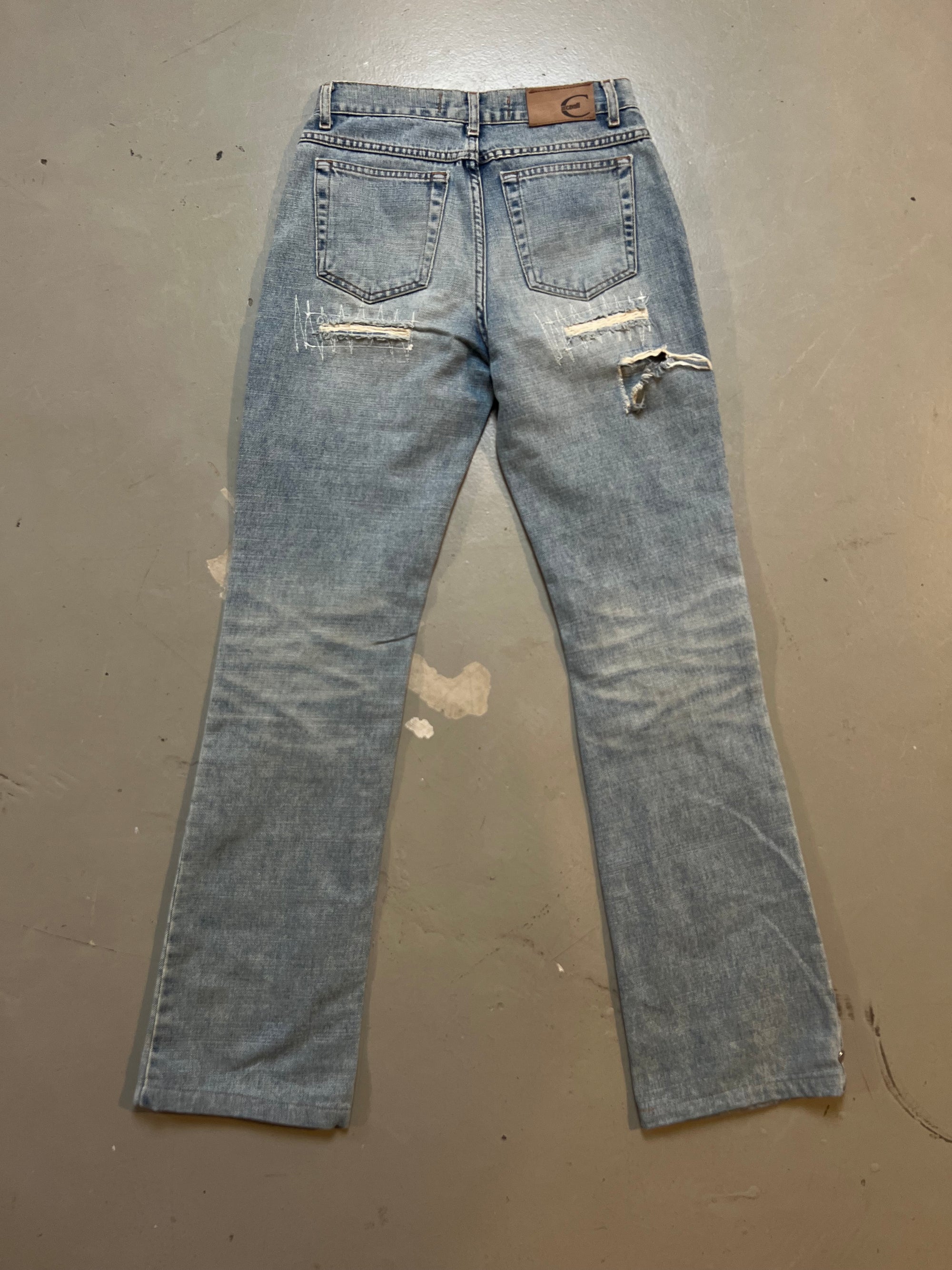 Vintage JustCavalli High Waisted Ripped Jeans XS/S