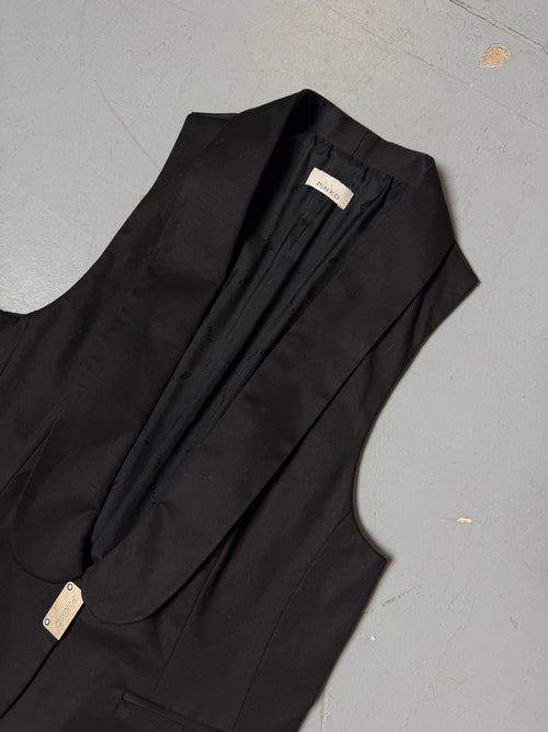 Vintage Pinko Black Vest L