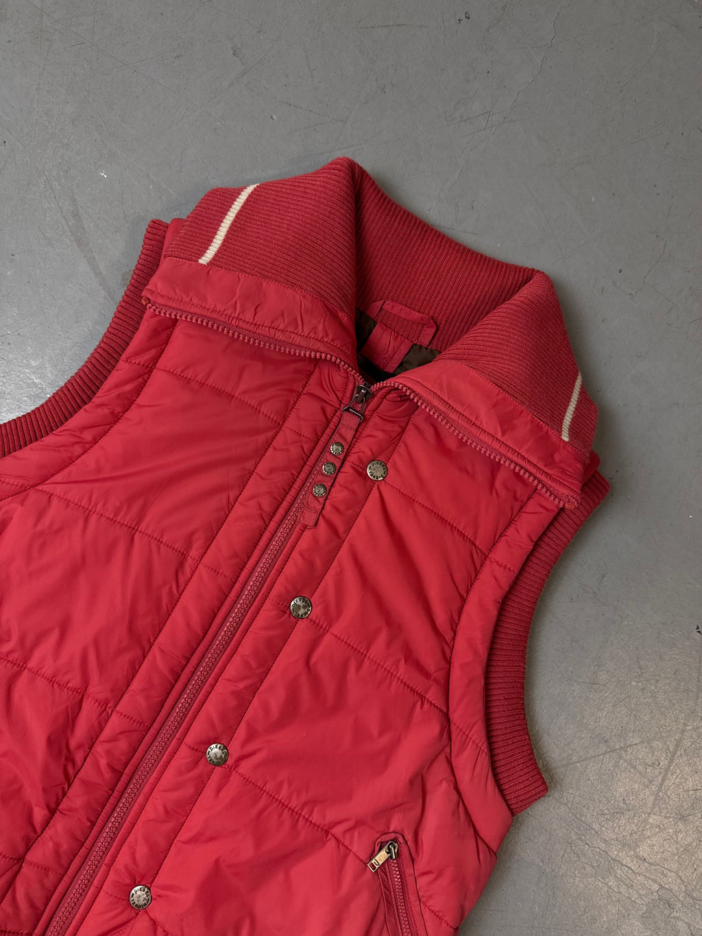 Detailliertes Produktbild von Vintage Diesel Coral Puffer Vest M/L von vorne