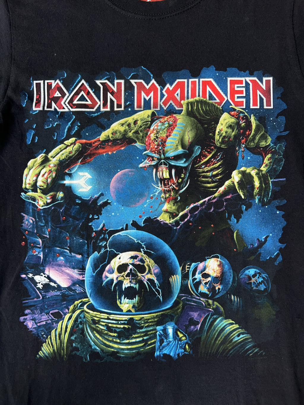 Vintage Iron Maiden Europe Tour 2010 T-Shirt (S)