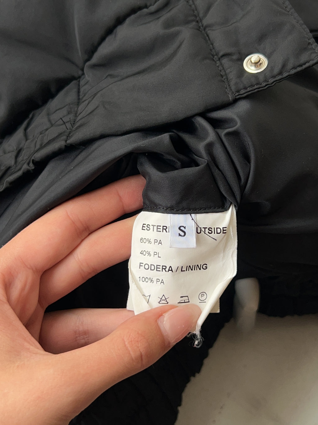 Vintage Lamborghini Daunen Jacke (M)