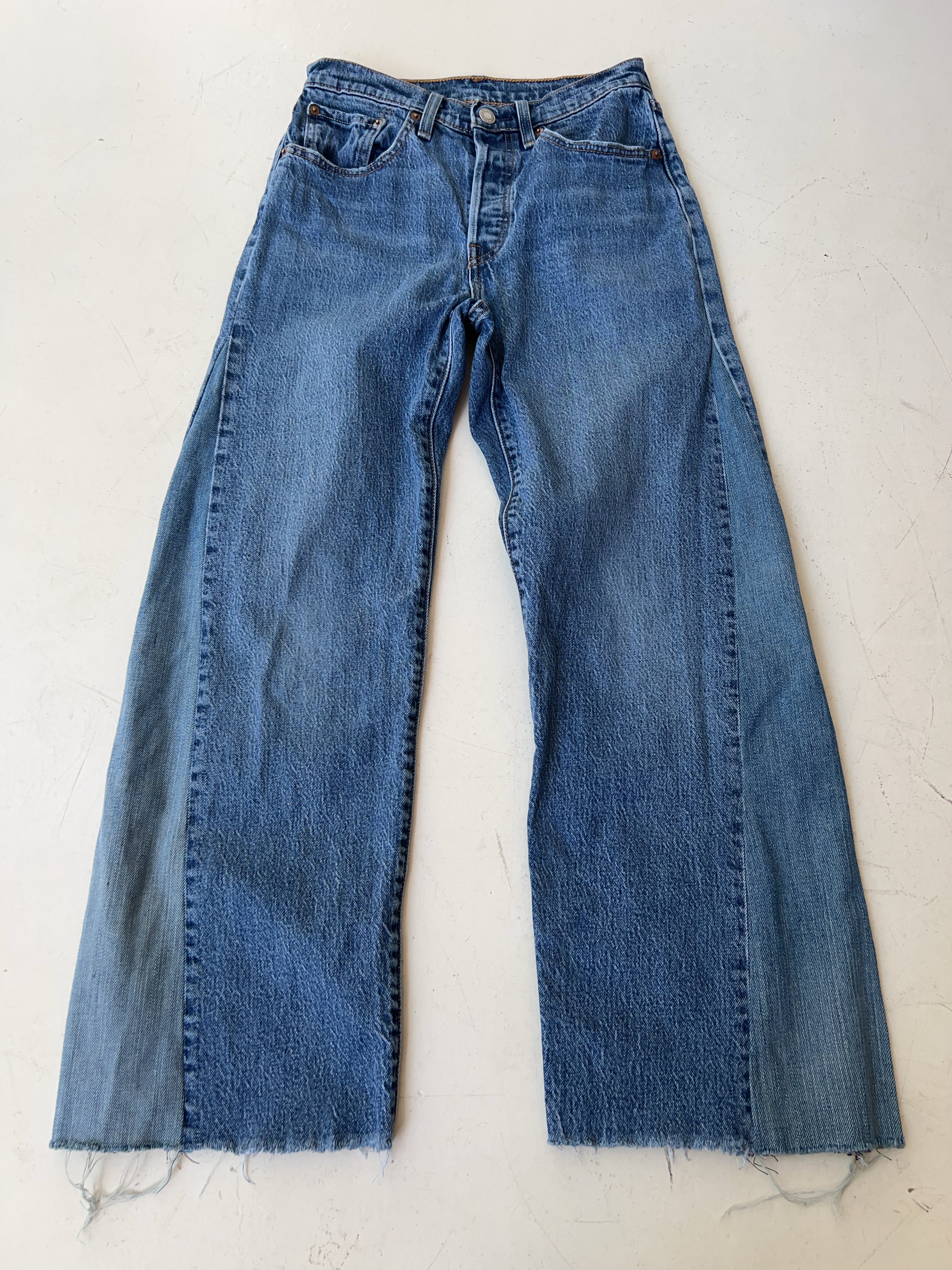 Vintage Levi's 501 Reworked High Waisted Jeans (S)