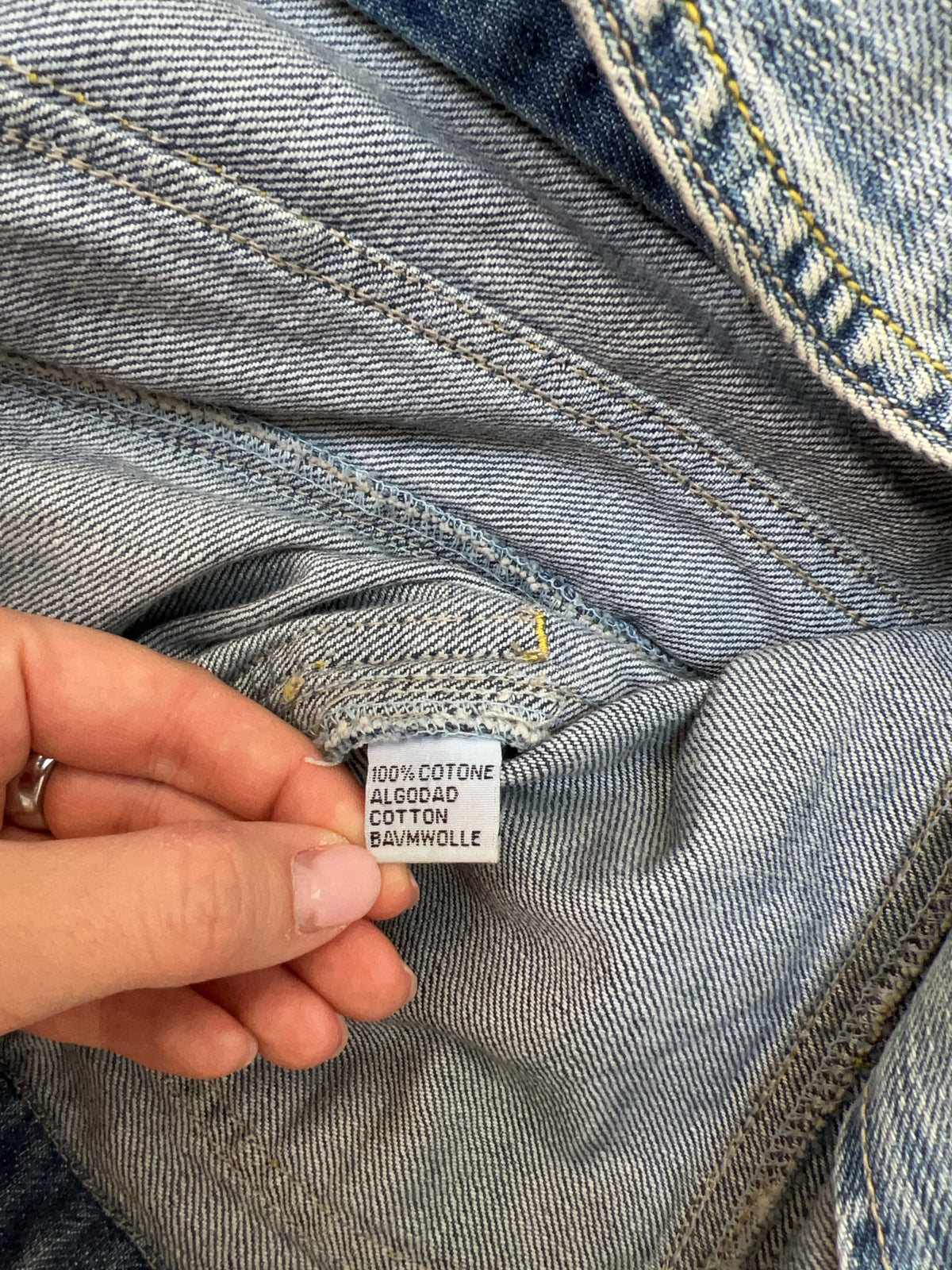Vintage Denim Jacke (M)