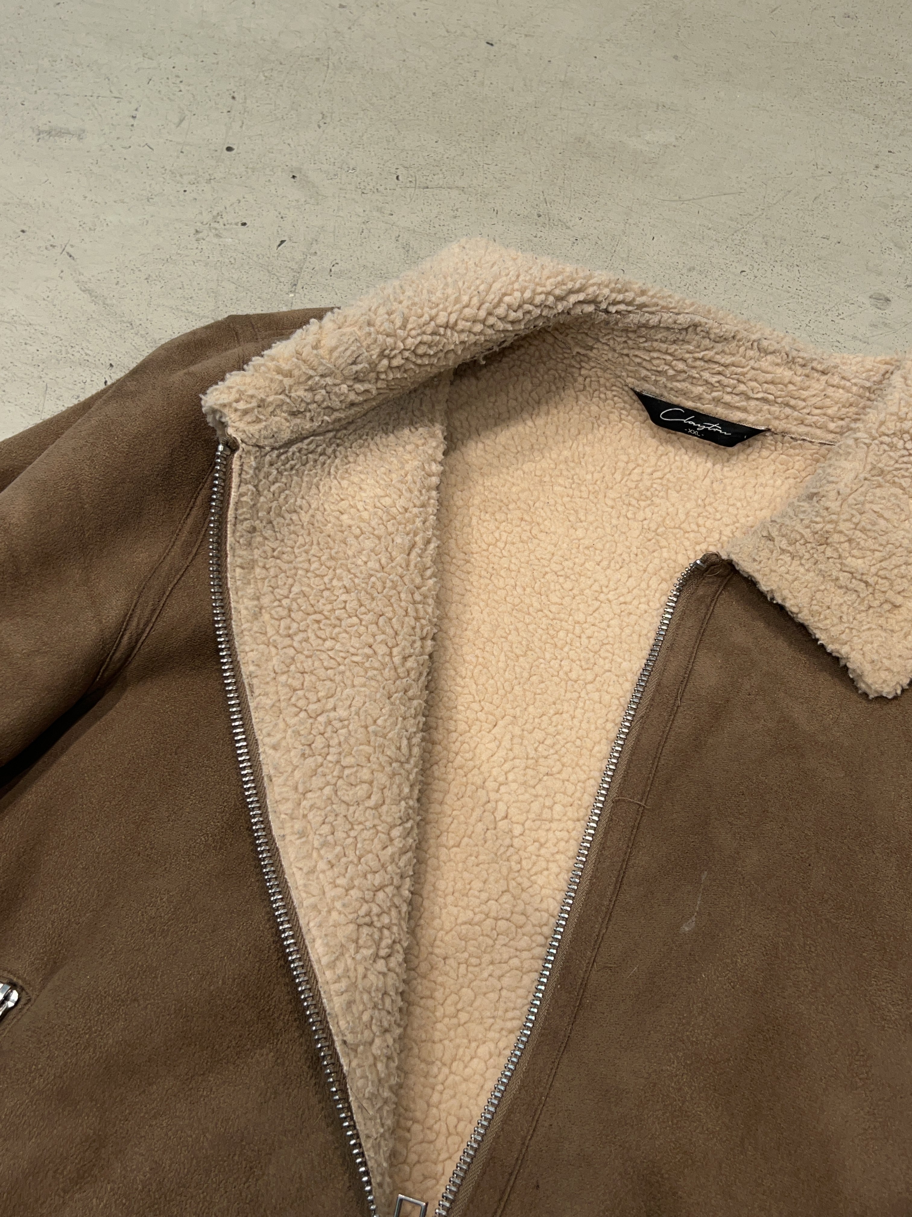 Vintage Clayton Jacke für Herren. Y2K Second Hand 2000s Fashion.