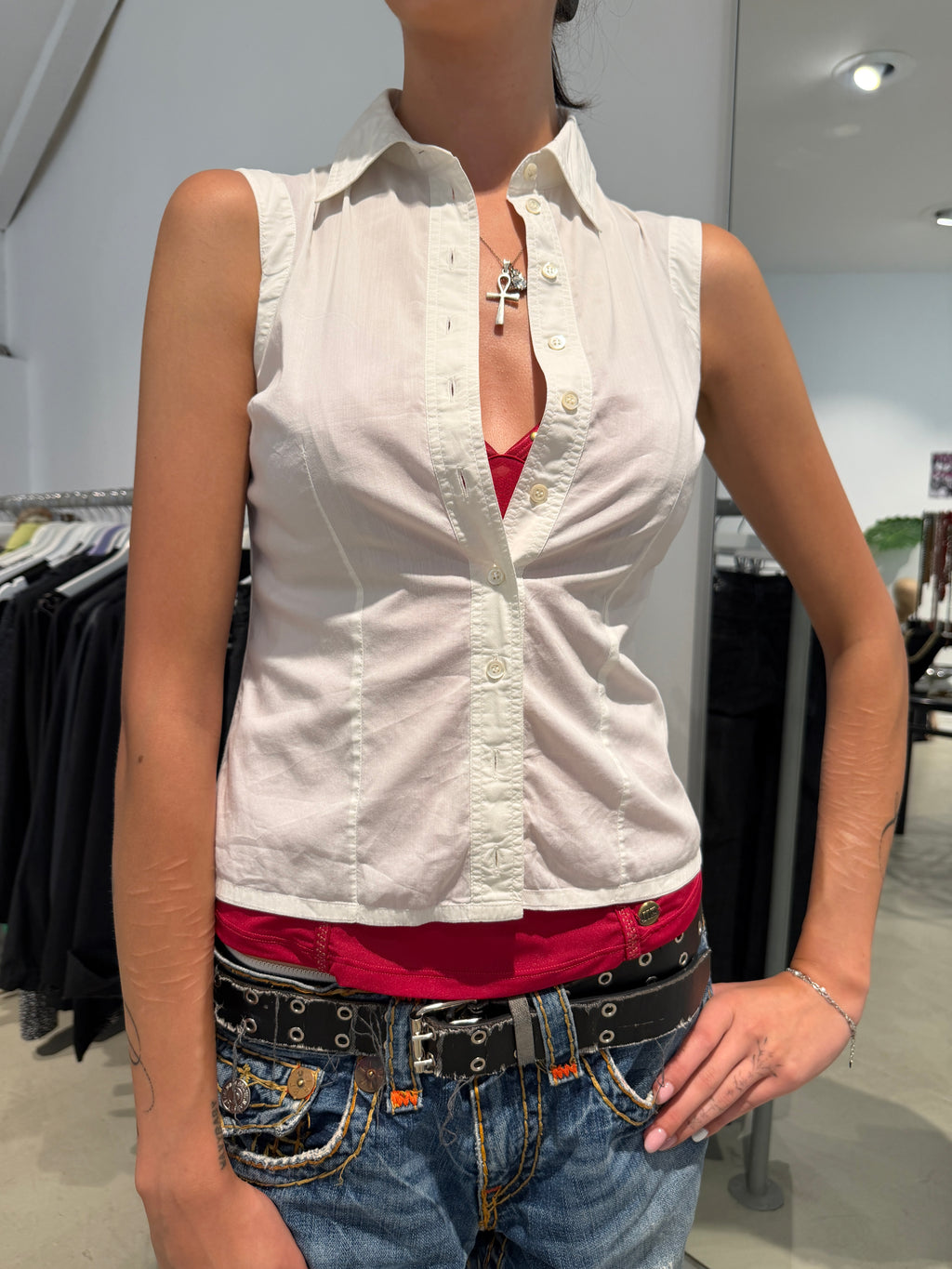 Vintage Liviana Conti Bluse (S)