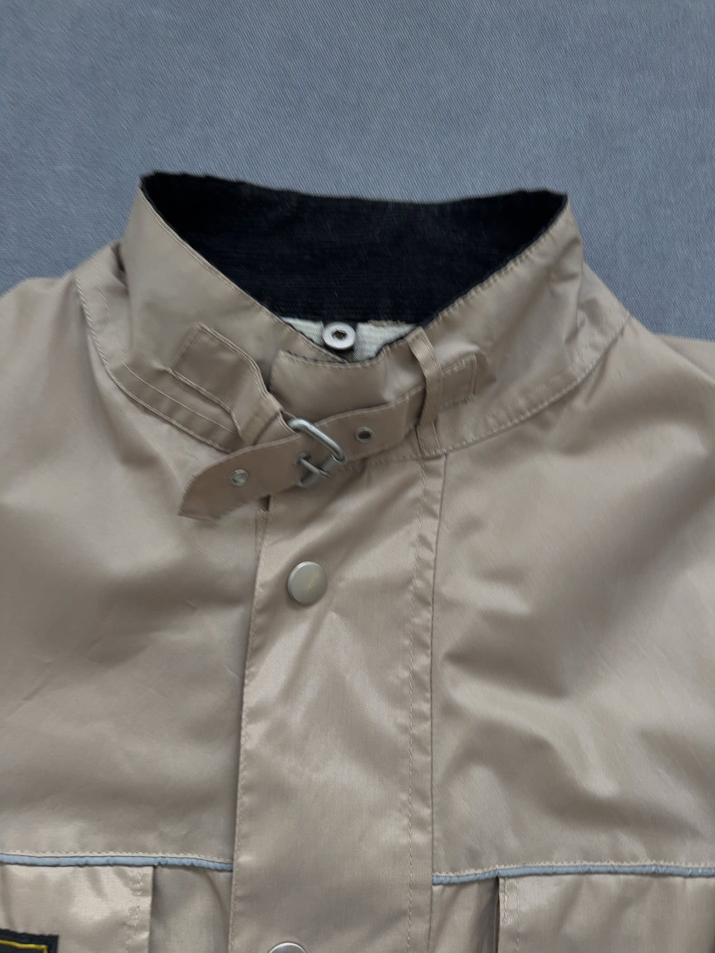 Vintage Belstaff Jacke für Herren. Y2K Second Hand 2000s Fashion