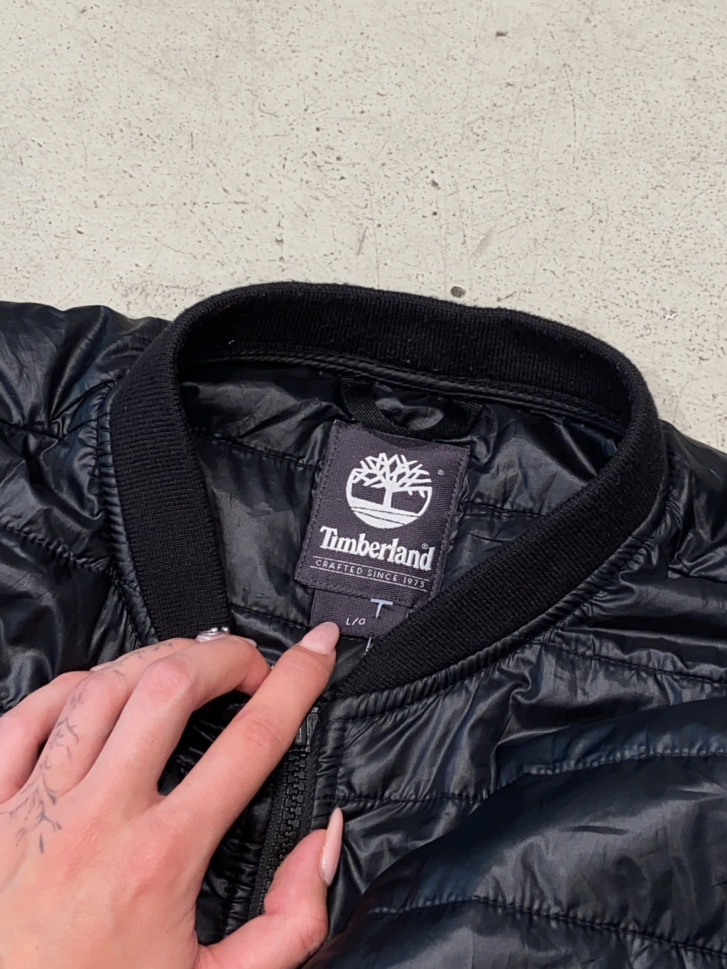 Vintage Timberland Steppjacke (L)