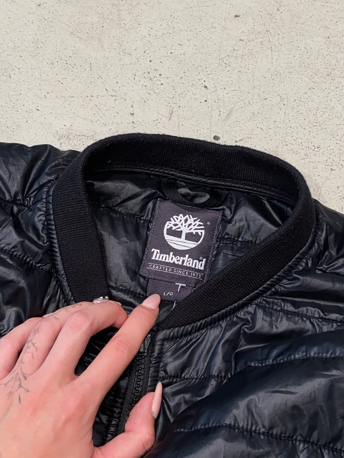 Vintage Timberland Steppjacke (L)