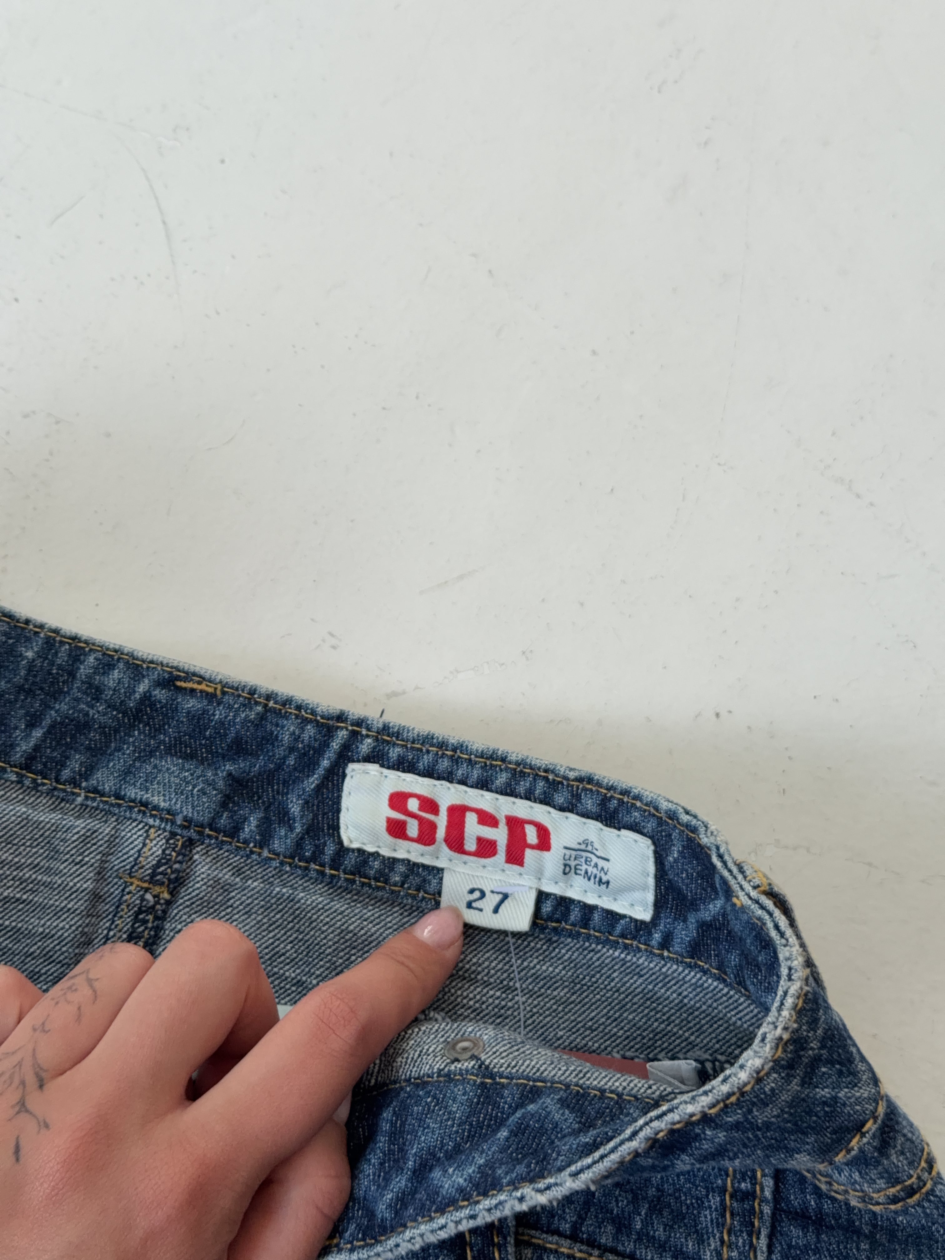 Vintage Scoop Denim Rock (M)