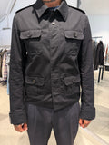Vintage Christian Dior Black Officer Jacke (M)