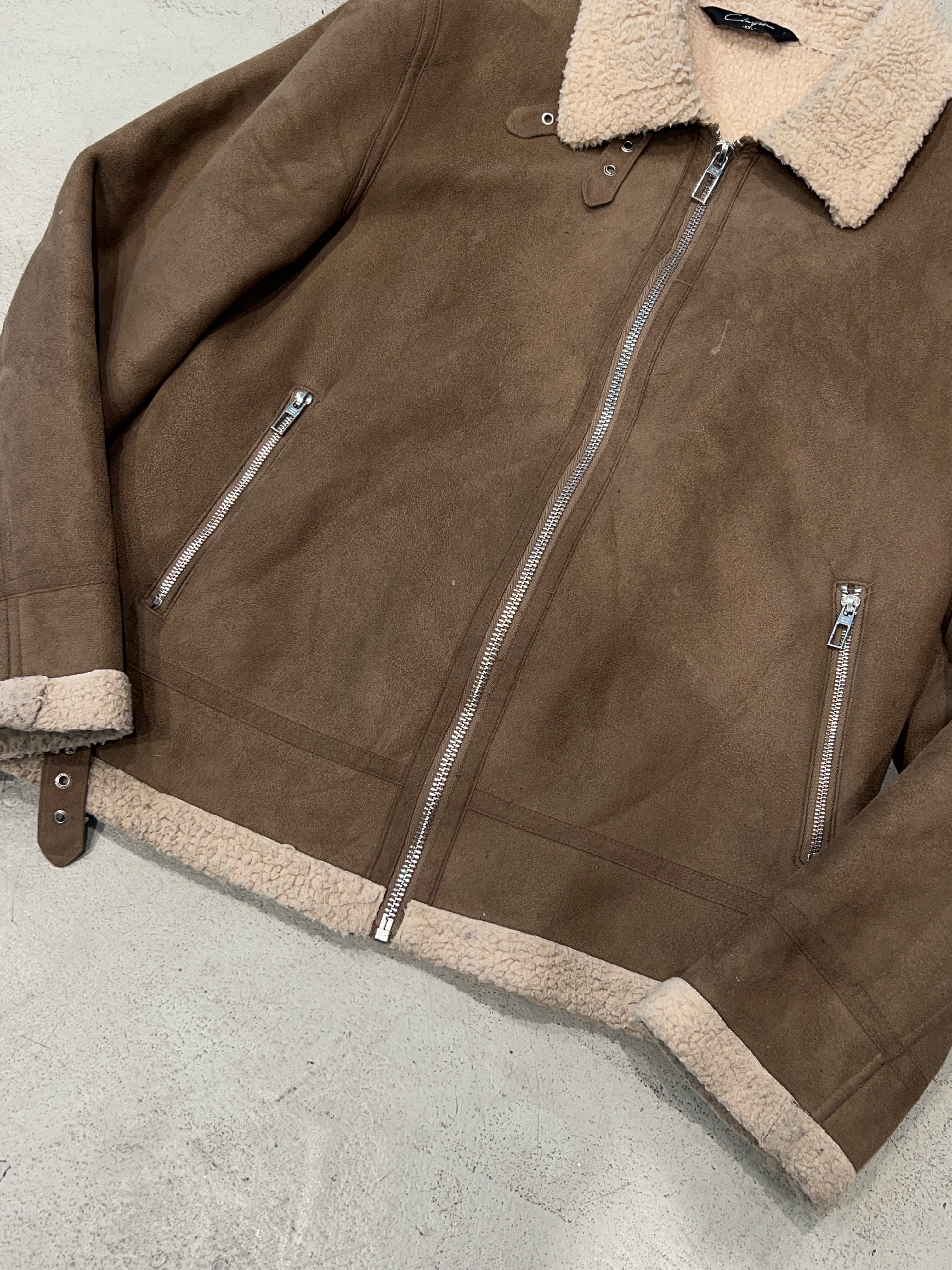Vintage Clayton Jacke für Herren. Y2K Second Hand 2000s Fashion.