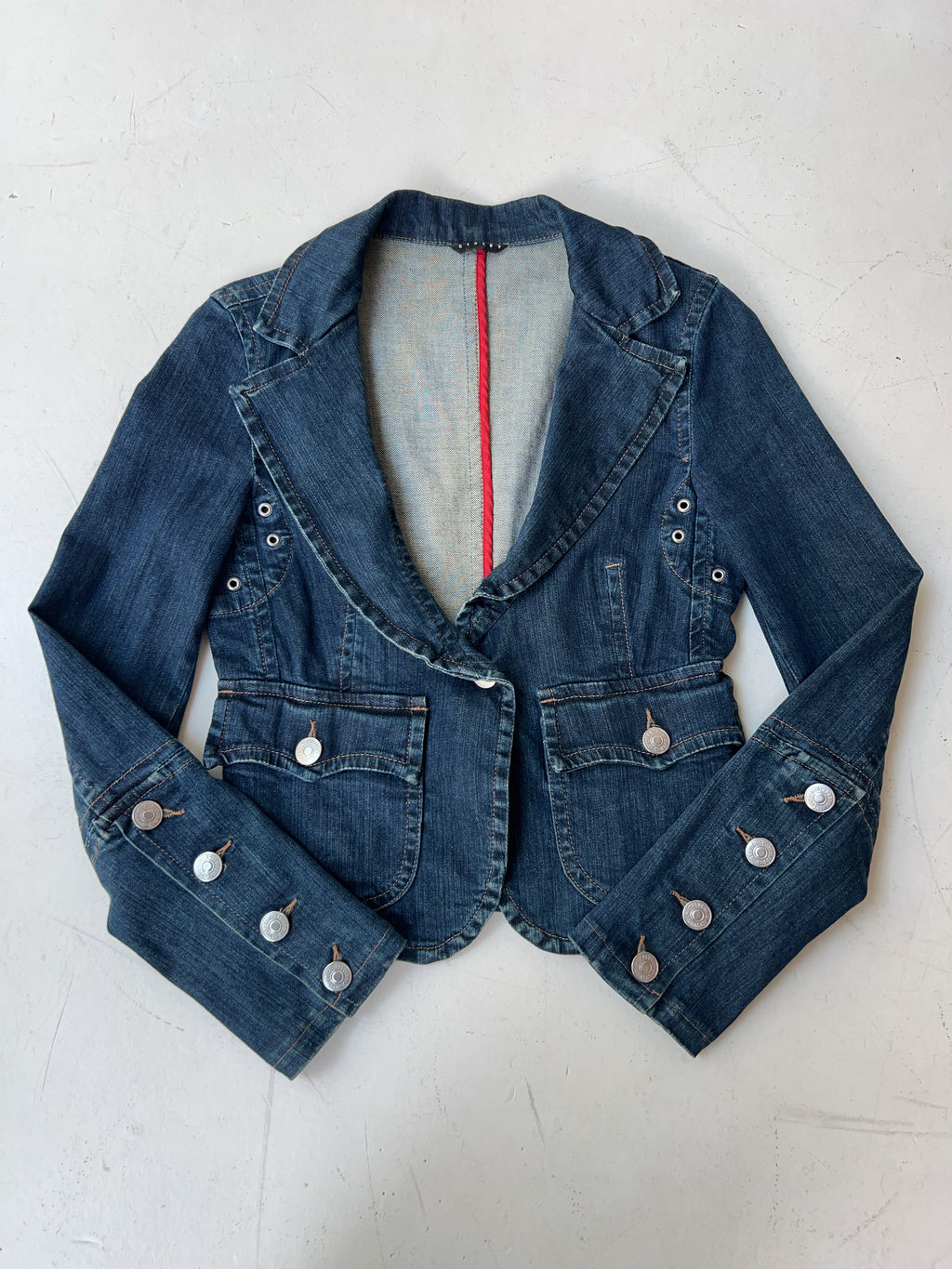 Vintage Sisley Jeans Jacket (L)
