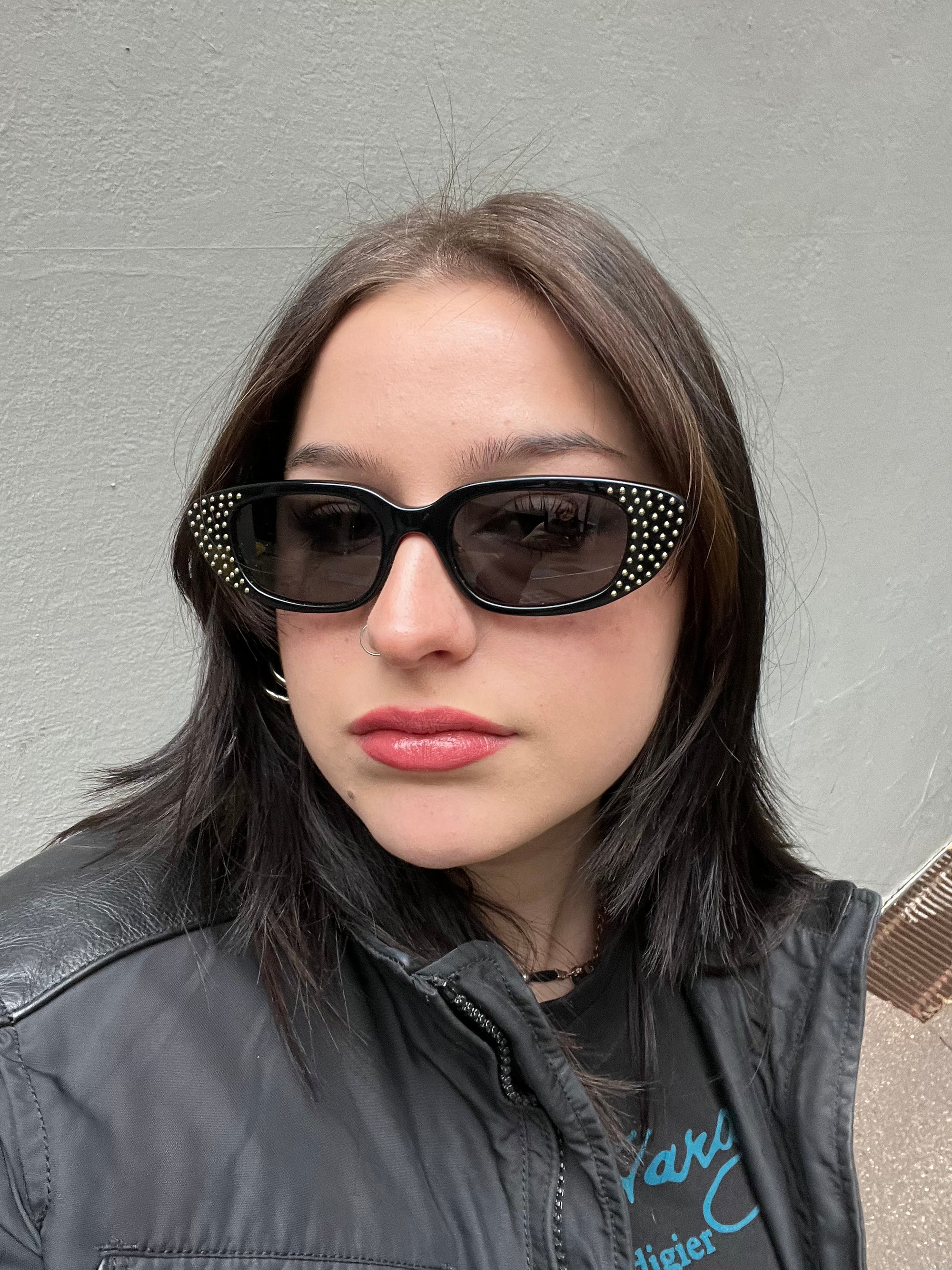 Vintage Celine Paris Sunglasses Black