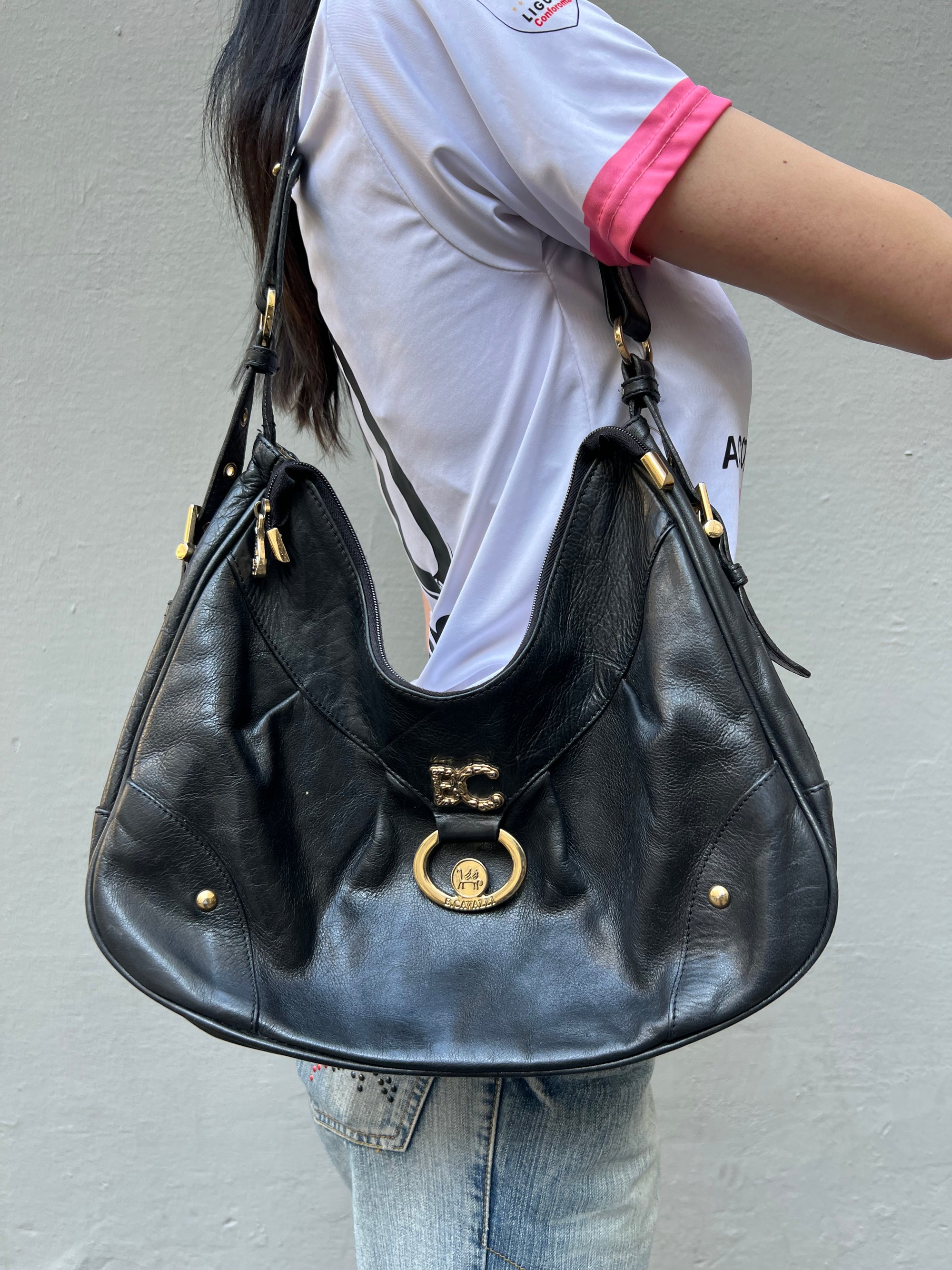 Vintage Black B.Cavalli Bag